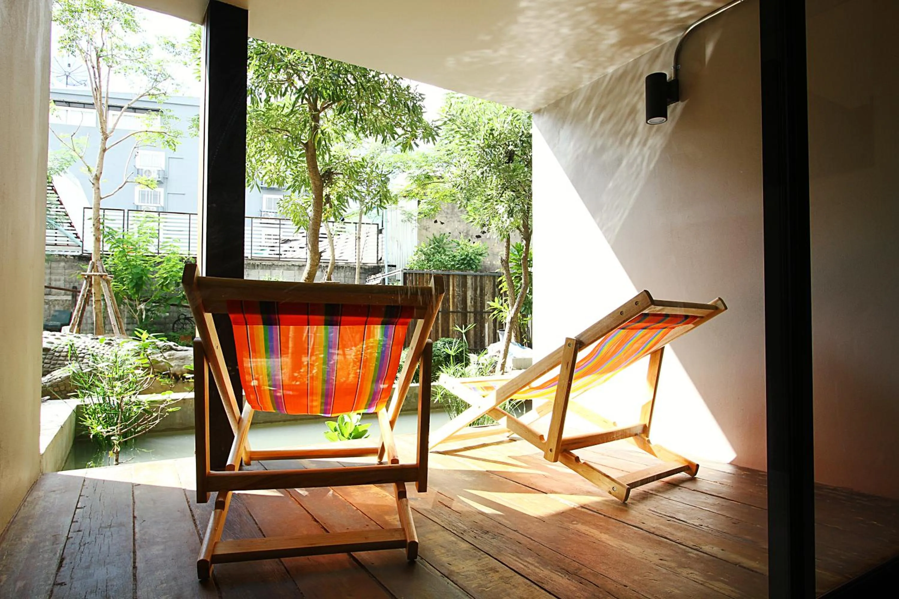 Double Room with Shared Bathroom in Here Hostel Bangkok