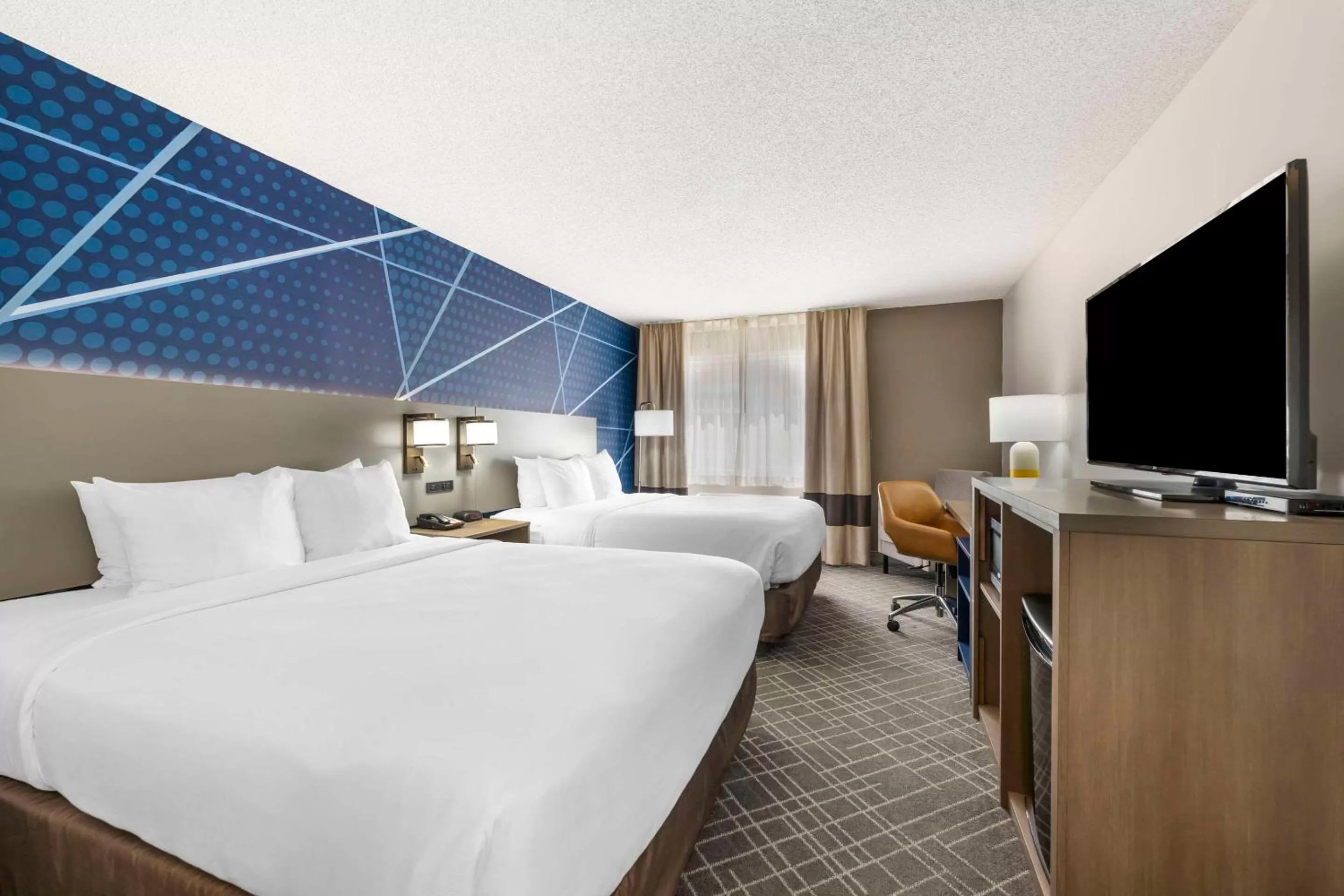 Queen Room with Two Queen Beds - Non-Smoking in Comfort Inn Hastings