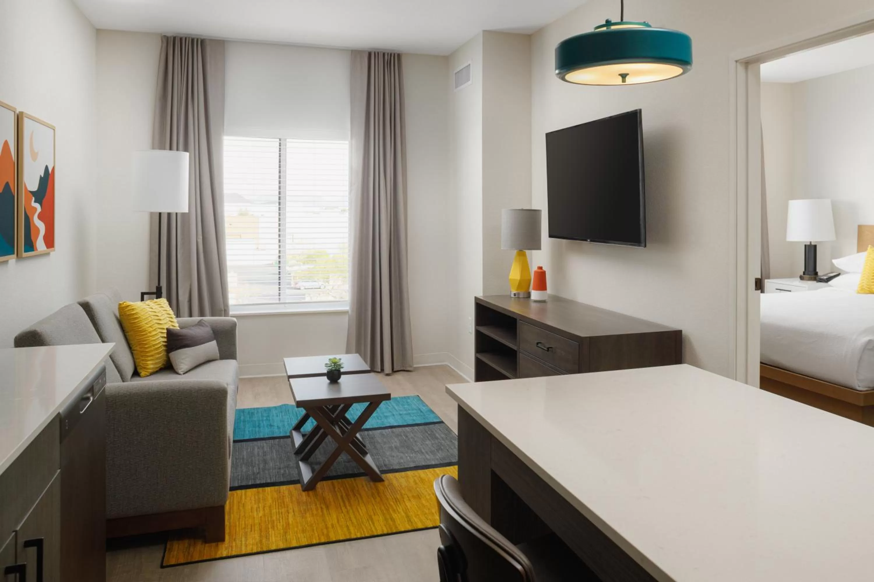 One Bedroom Suite with Full Kitchen in WaterWalk Extended Stay by Wyndham Boise Meridian