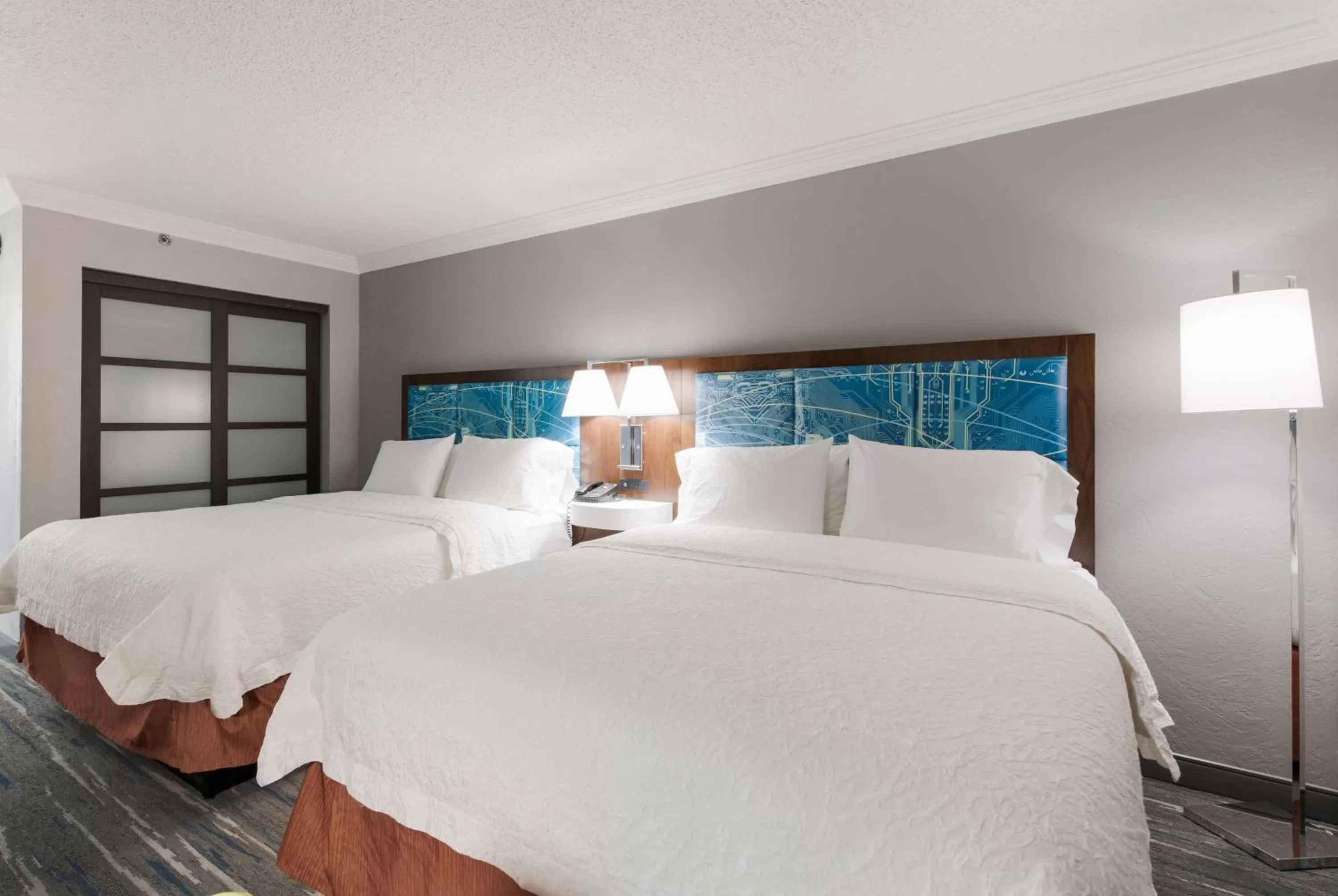 Double Room with Two Double Beds - Non-Smoking in Hampton Inn & Suites Chicago-Hoffman Estates