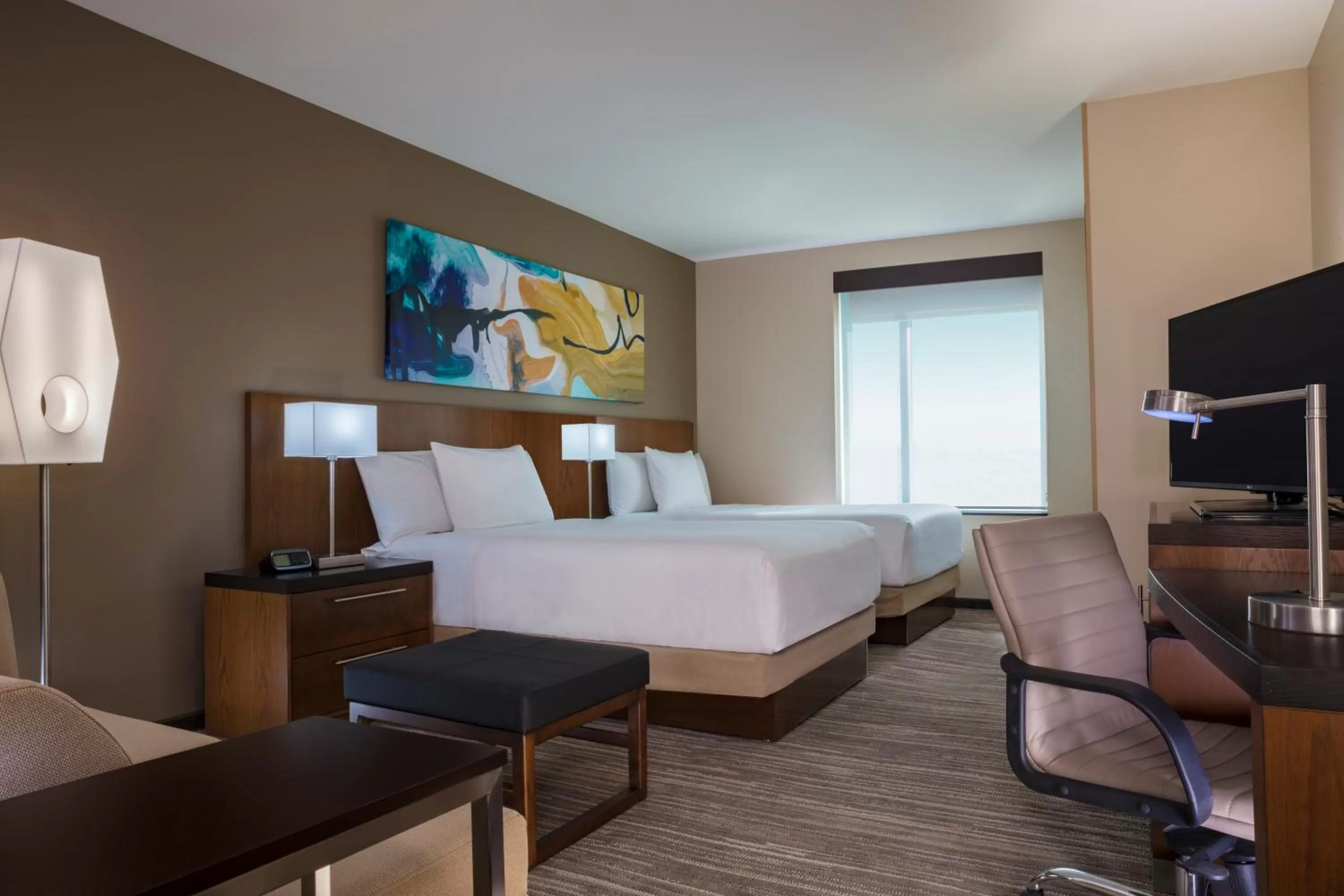 Double Room with Sofa Bed and Accessible Tub - Disability Access in Hyatt Place Aguascalientes Bonaterra