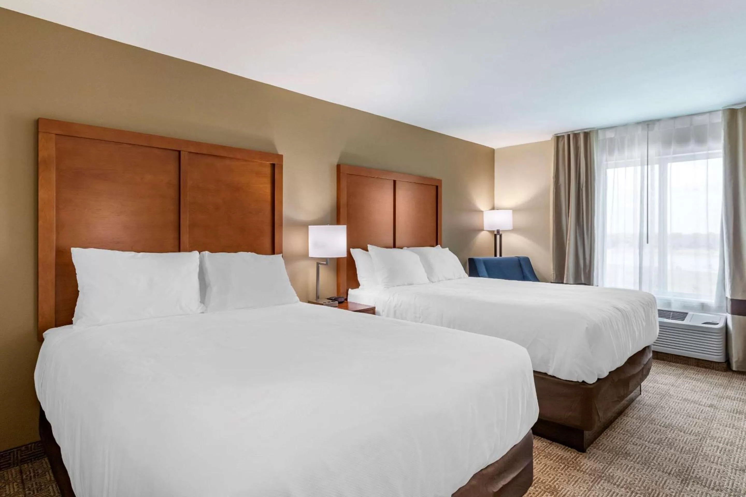 Standard Queen Room with Two Queen Beds - Non-Smoking in Comfort Inn & Suites Waller