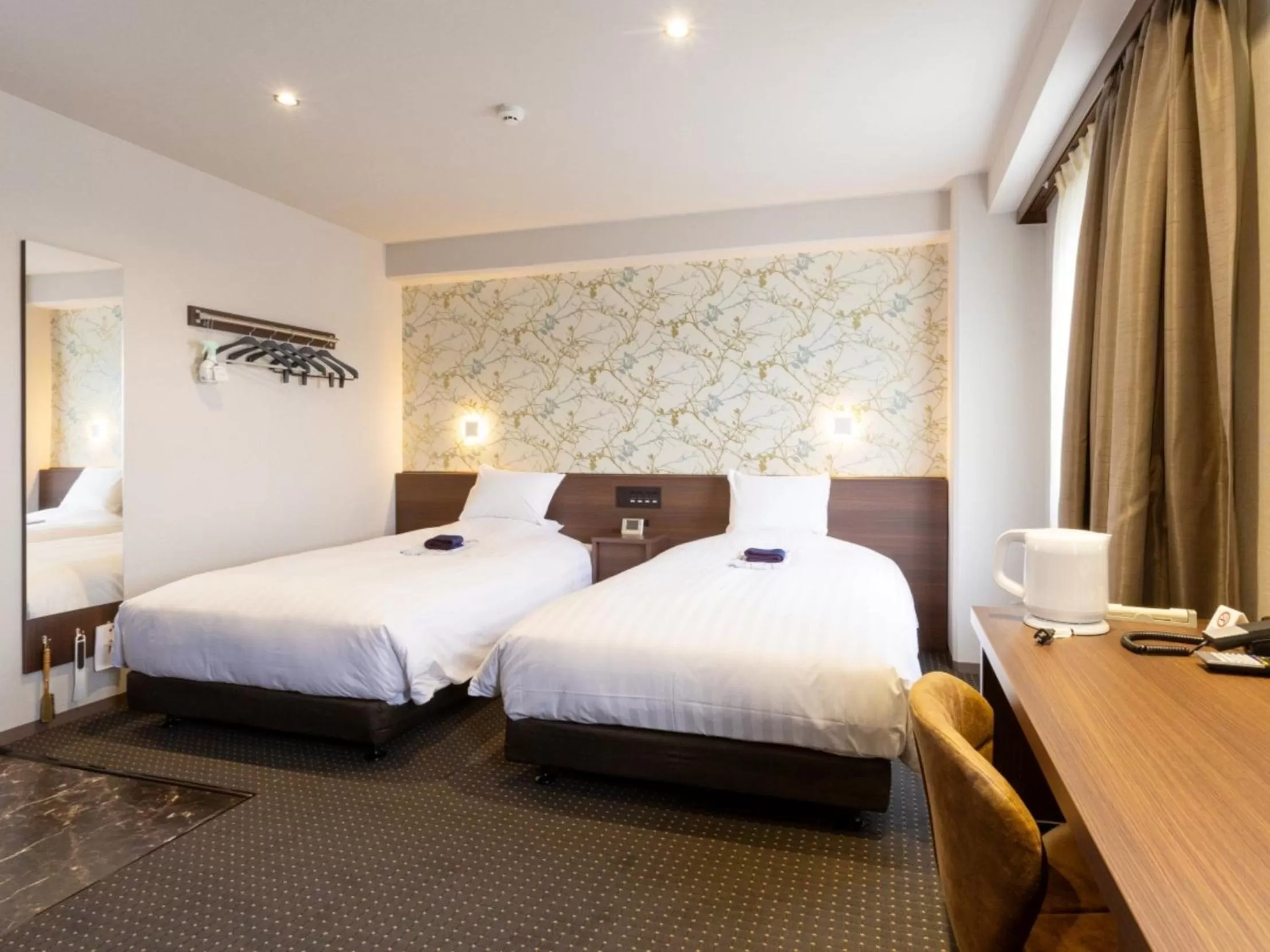 Deluxe Twin Room in Kurayoshi City Hotel