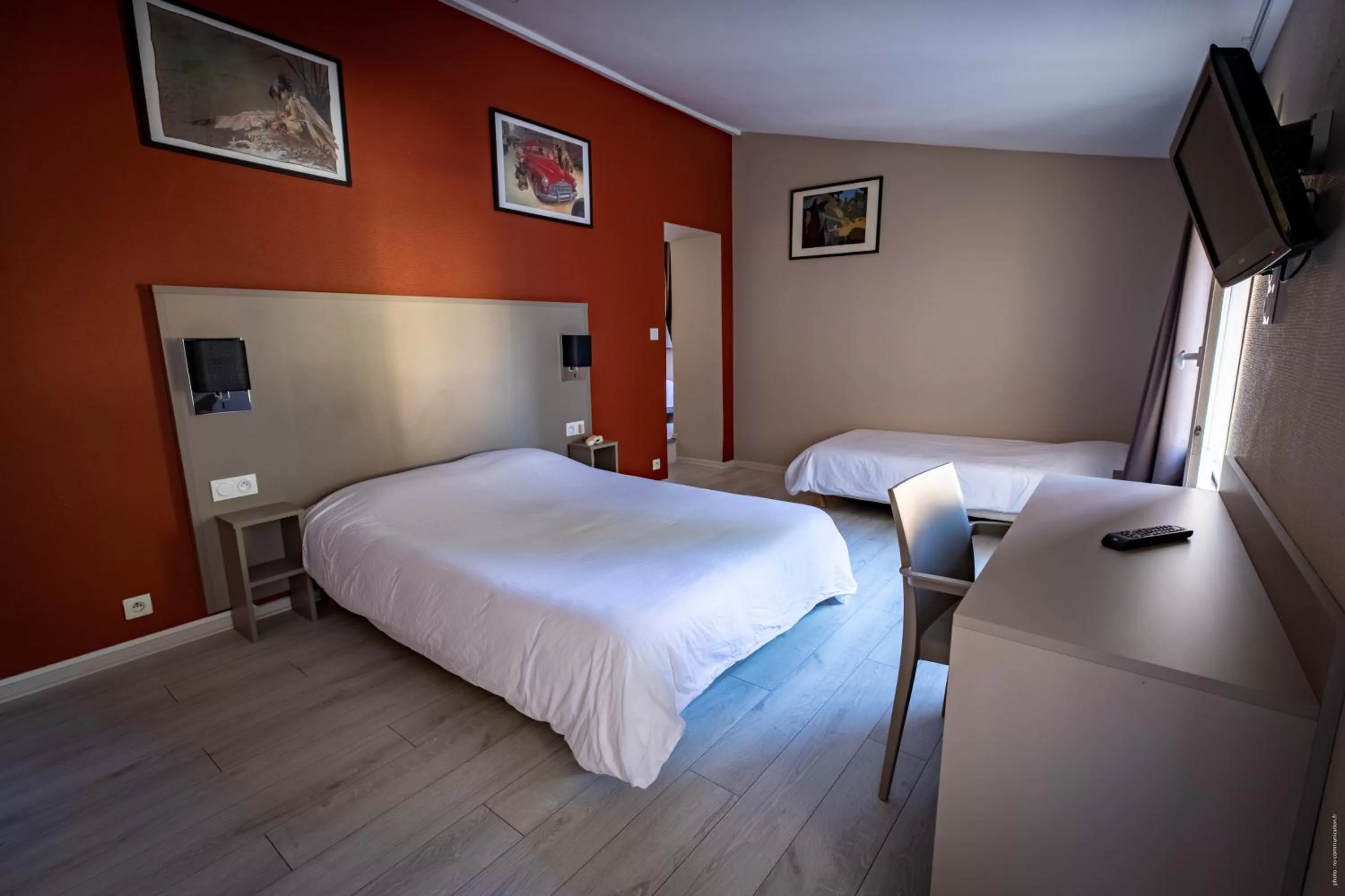 Standard Twin Room in Hotel de la Gare