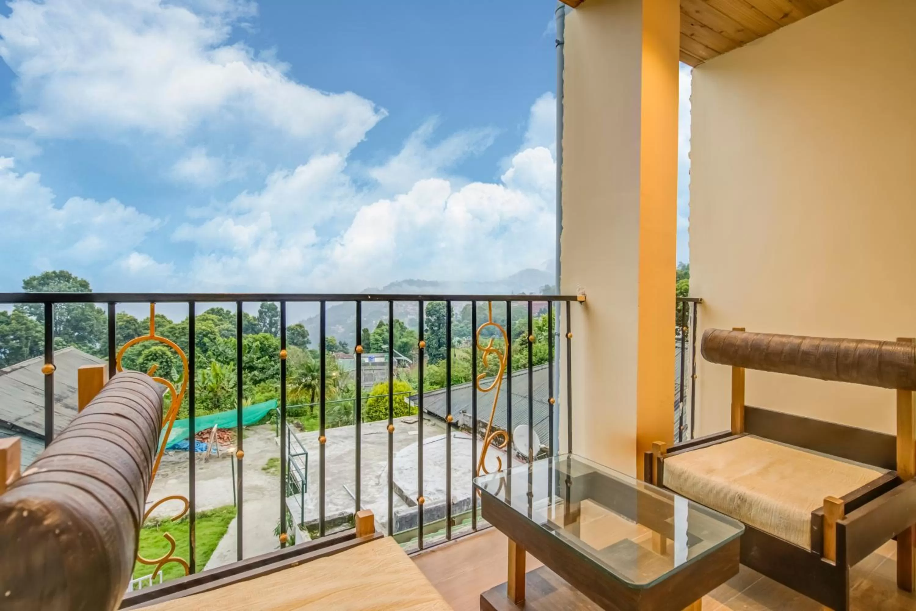 Premium Mountain View Room with Private Balcony  in Summit Barsana Resort & Spa