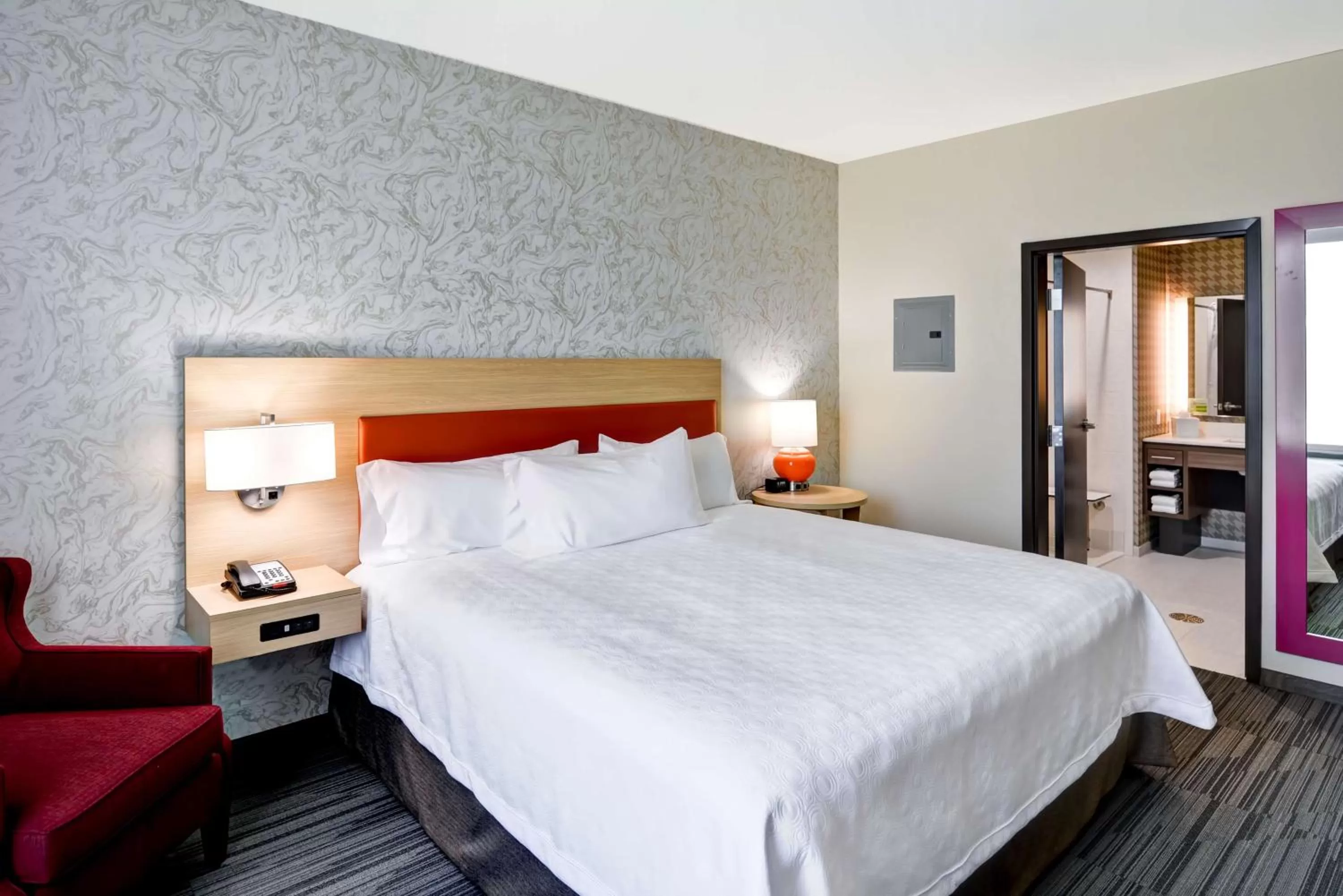 One-Bedroom King Suite - Non-Smoking in Home2 Suites by Hilton OKC Midwest City Tinker AFB