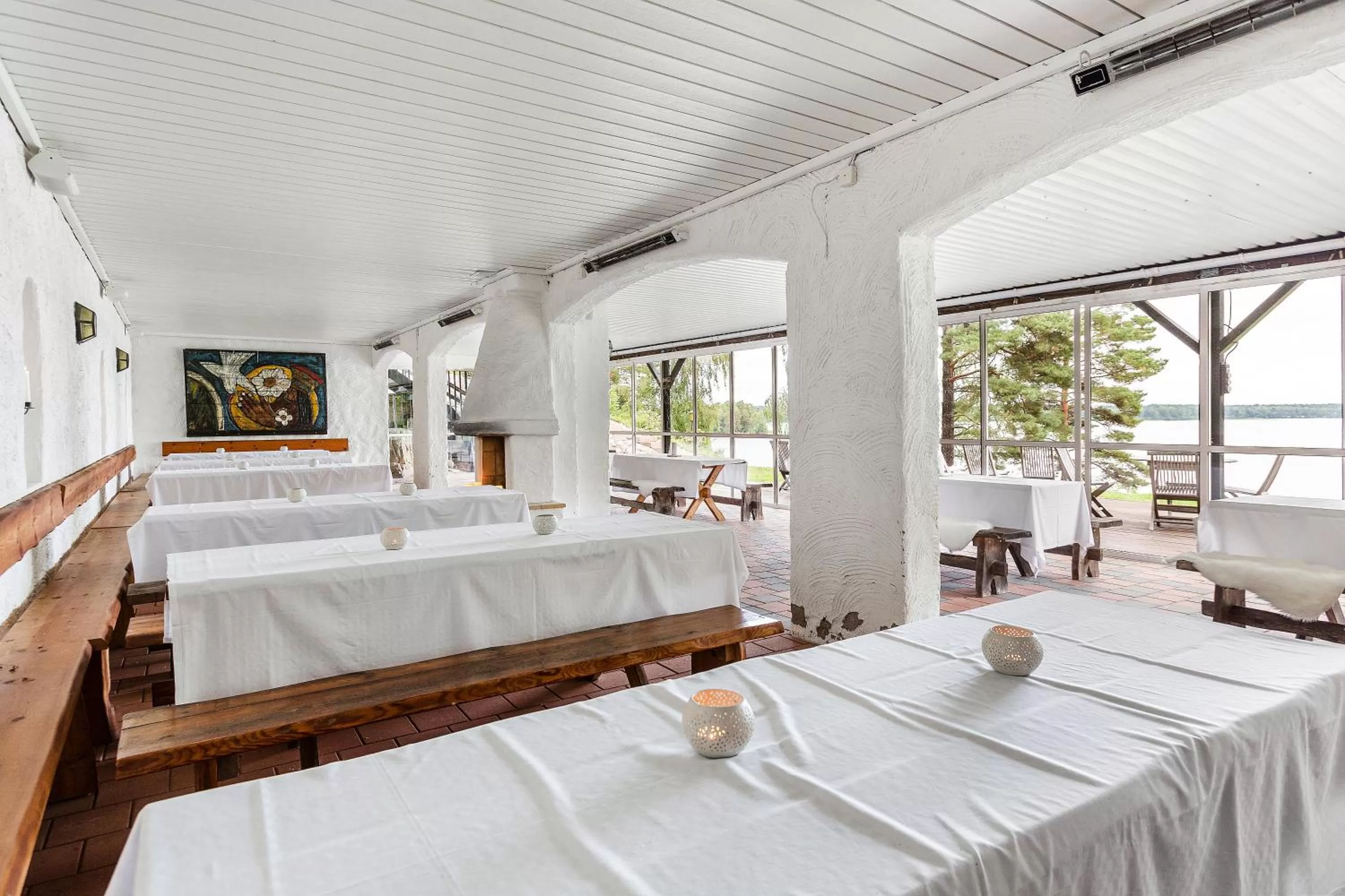 Dining area in Hotel Ullinge