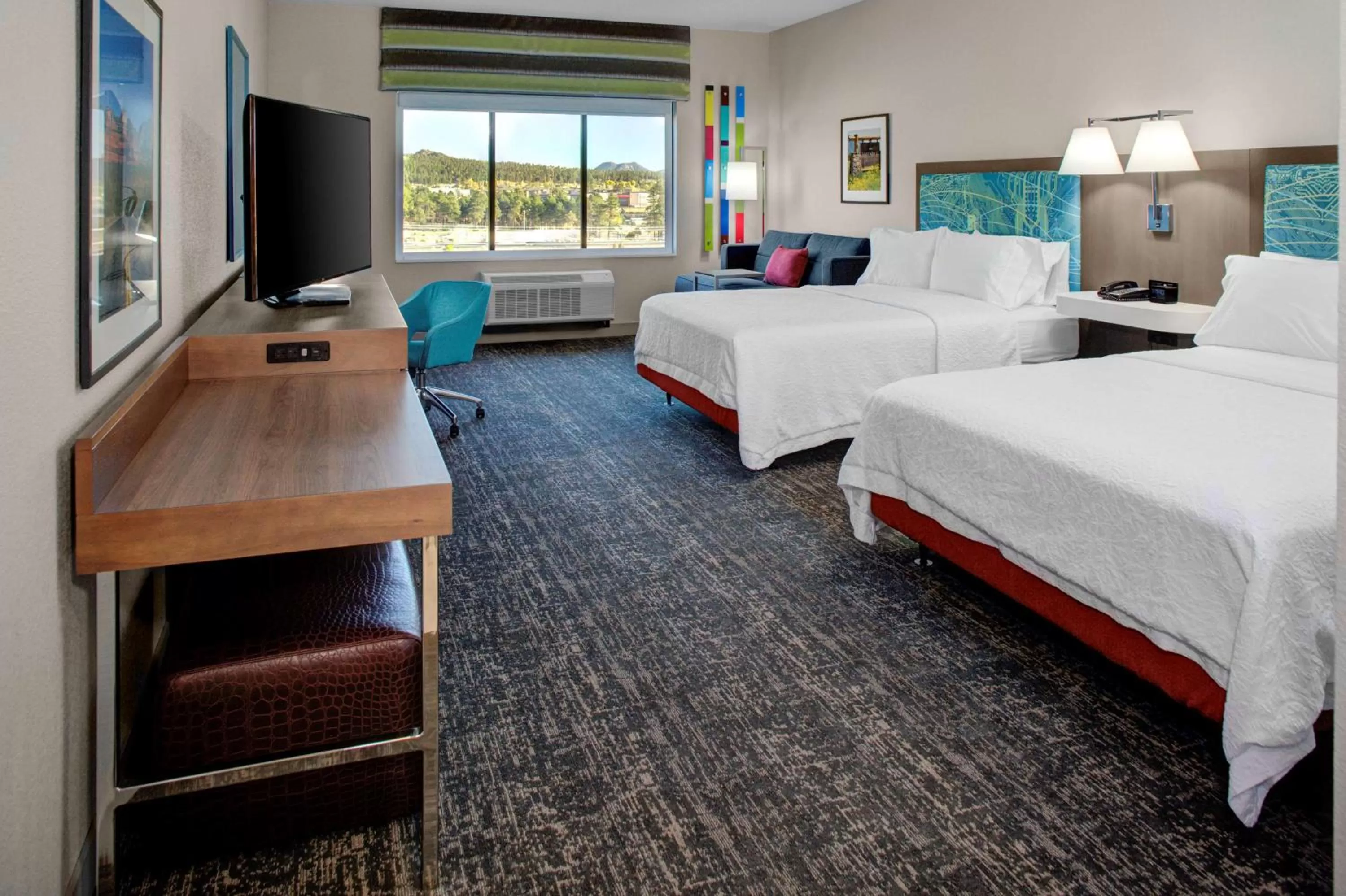 Suite with Two Queen Beds and Sofa Bed - Non-Smoking in Hampton Inn Suites Flagstaff East