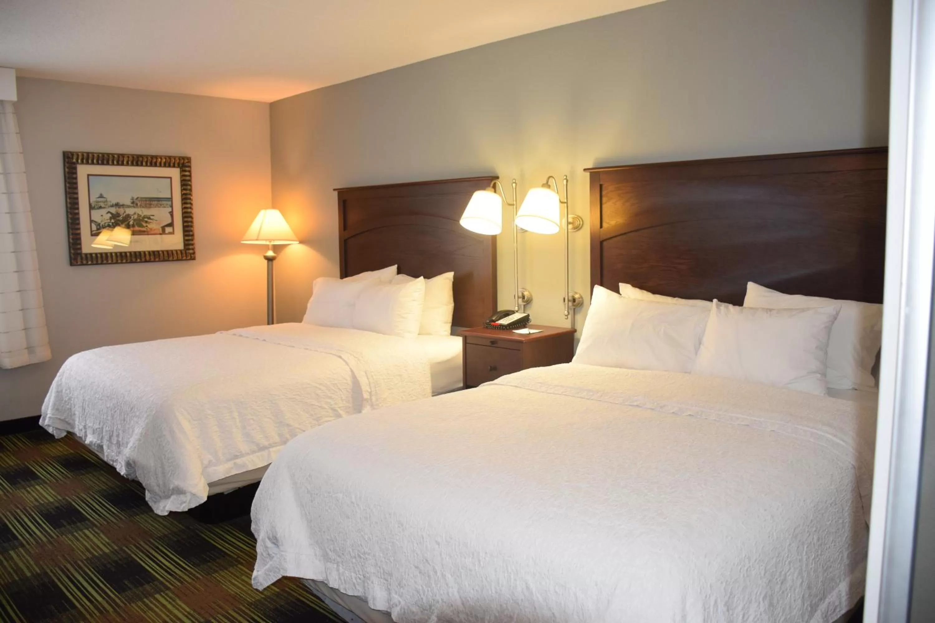 Queen Room with Two Queen Beds - Non-Smoking in Wingate by Wyndham Baltimore BWI Airport