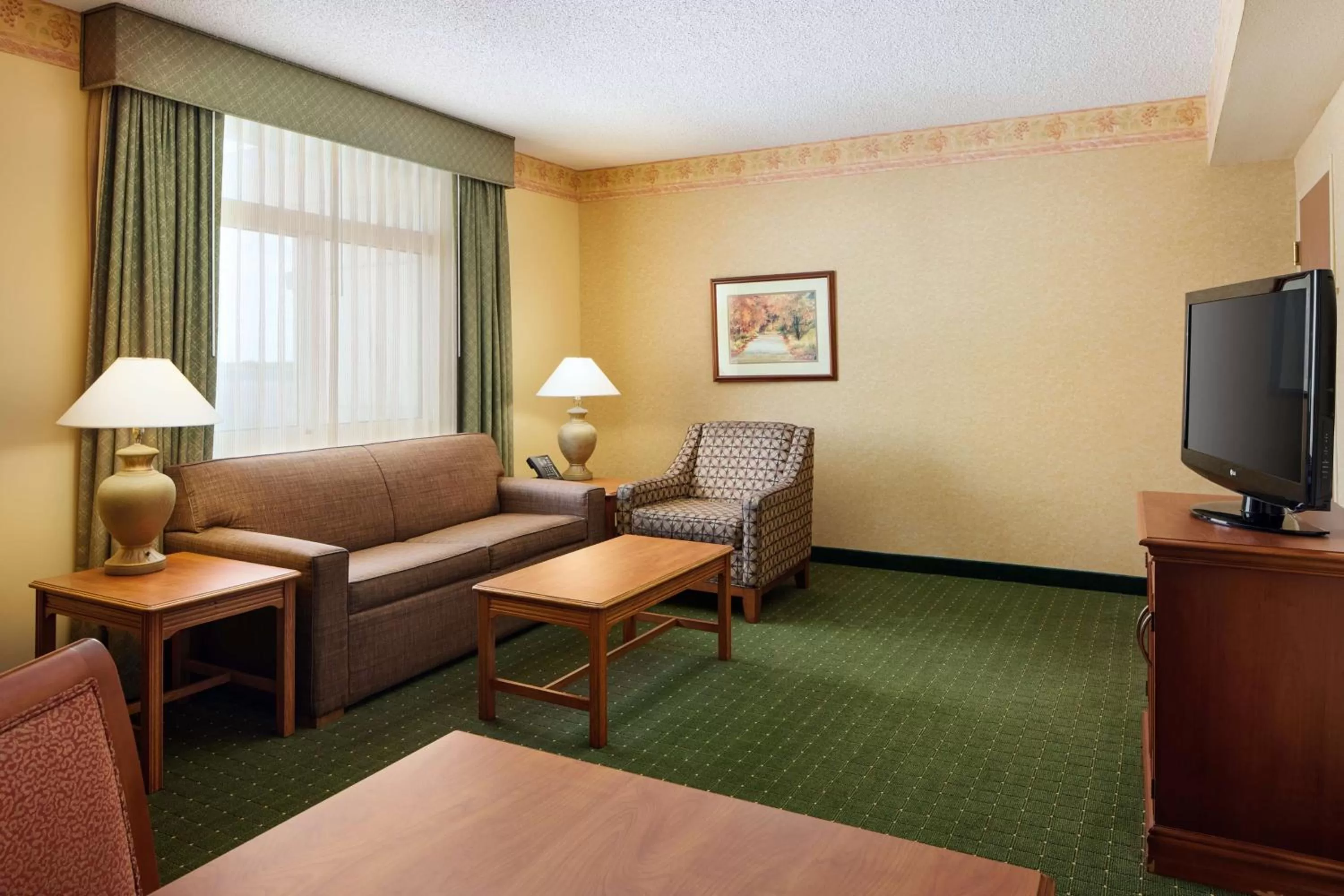 Premium Corner Suite with Two Double Beds - Non-Smoking in Embassy Suites North Charleston Airport Hotel Convention