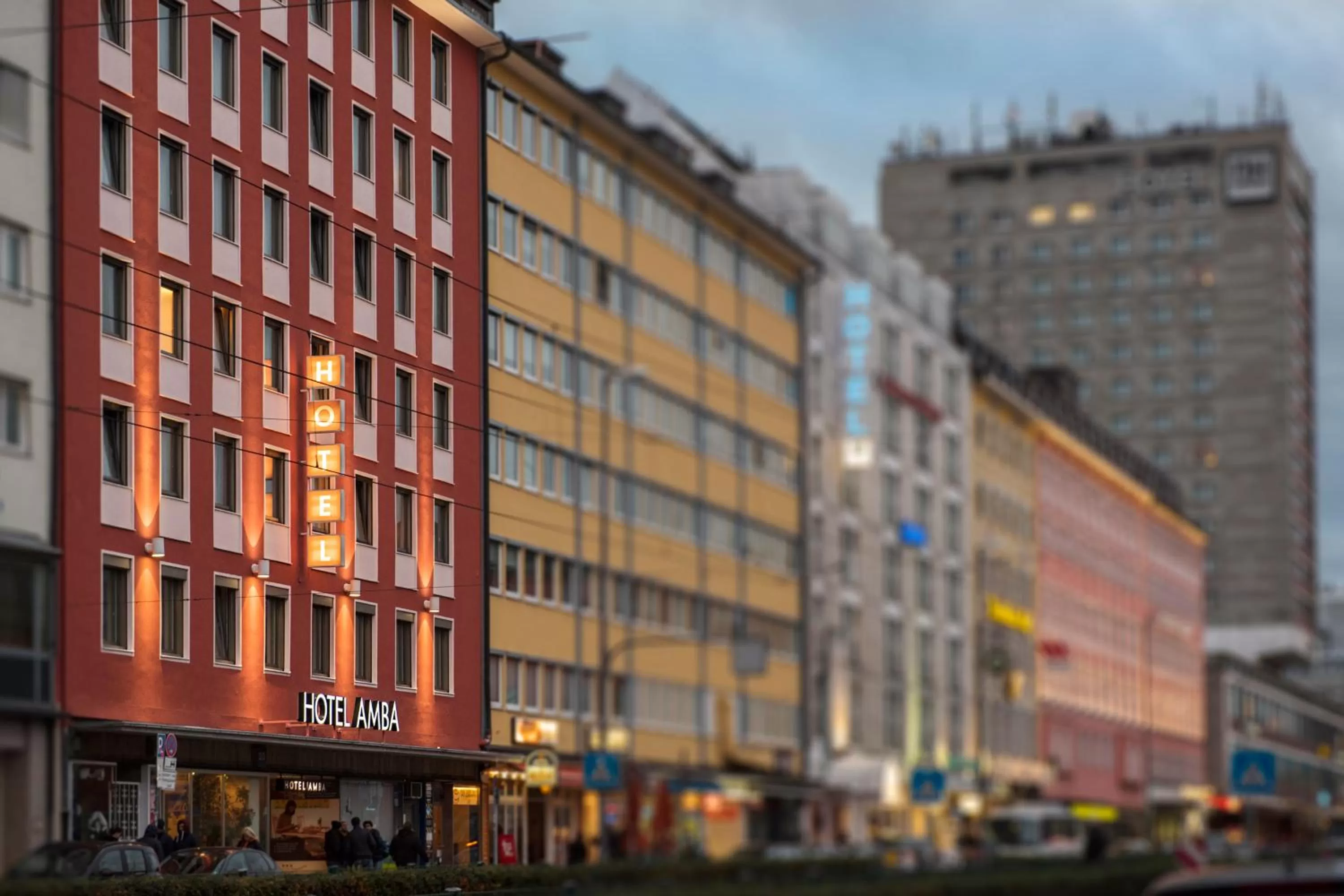 Facade/entrance in Hotel Amba