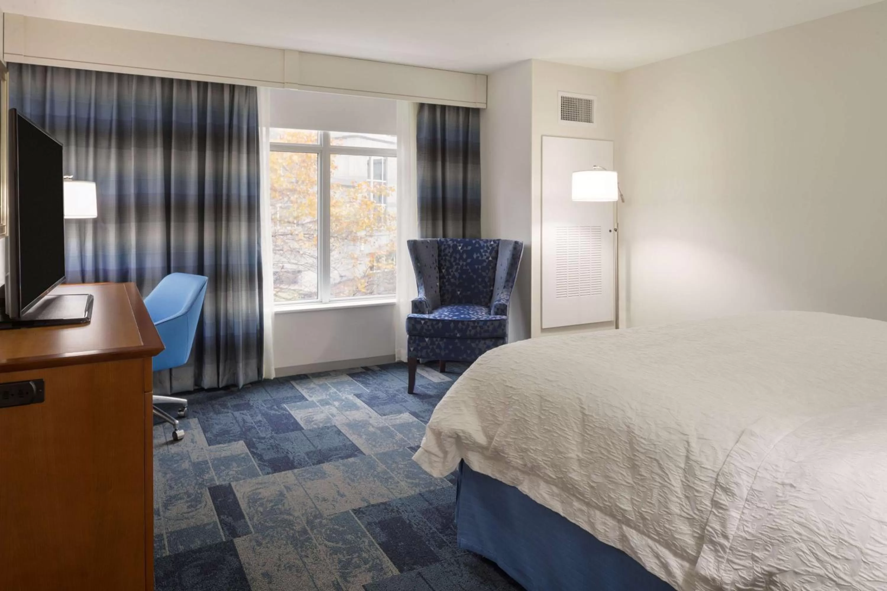 King Room with Accessible Tub - Mobility and Hearing Access/Non-Smoking in Hampton Inn & Suites Rosemont Chicago O'Hare