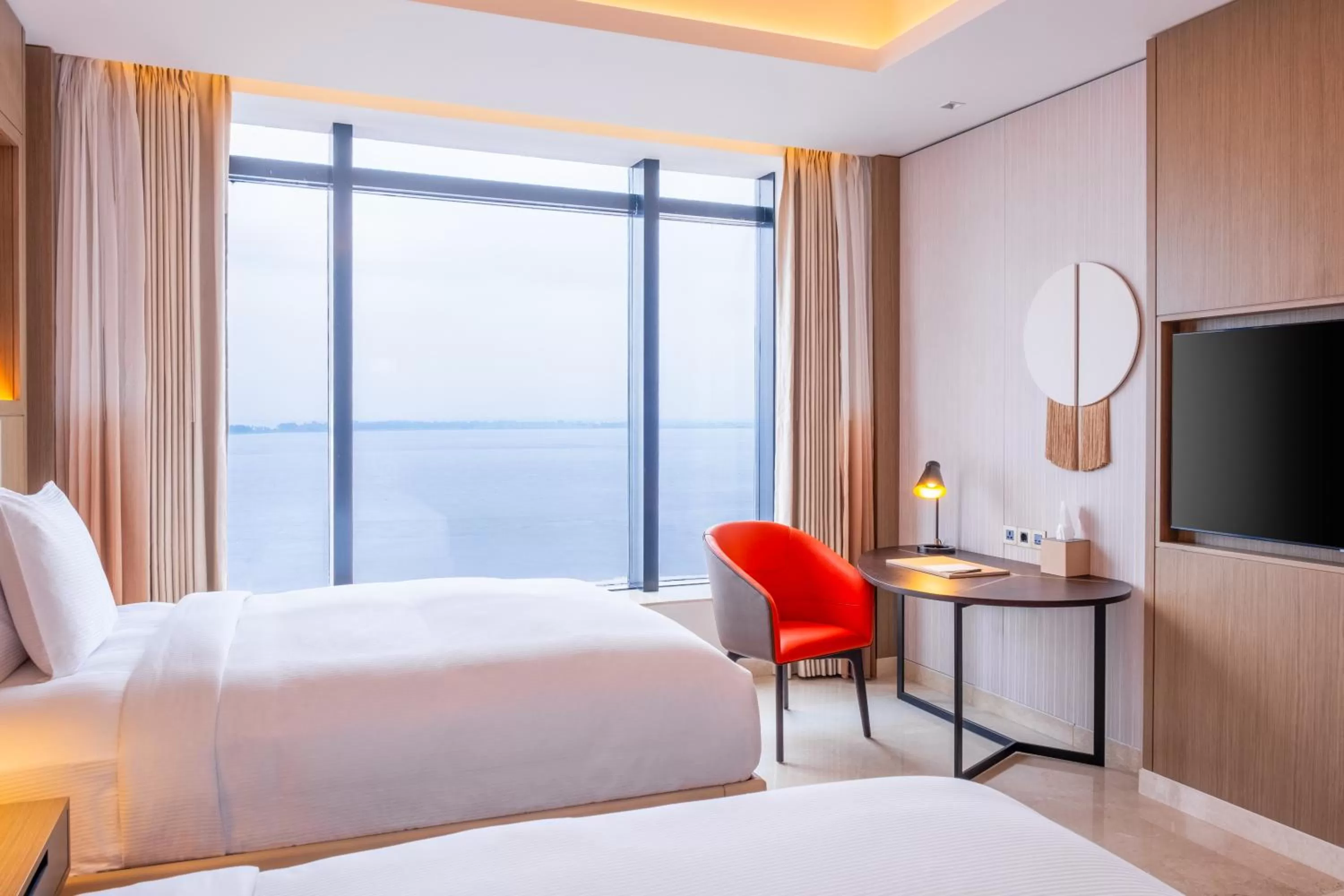 Bedroom, Bed in Hilton Kinshasa
