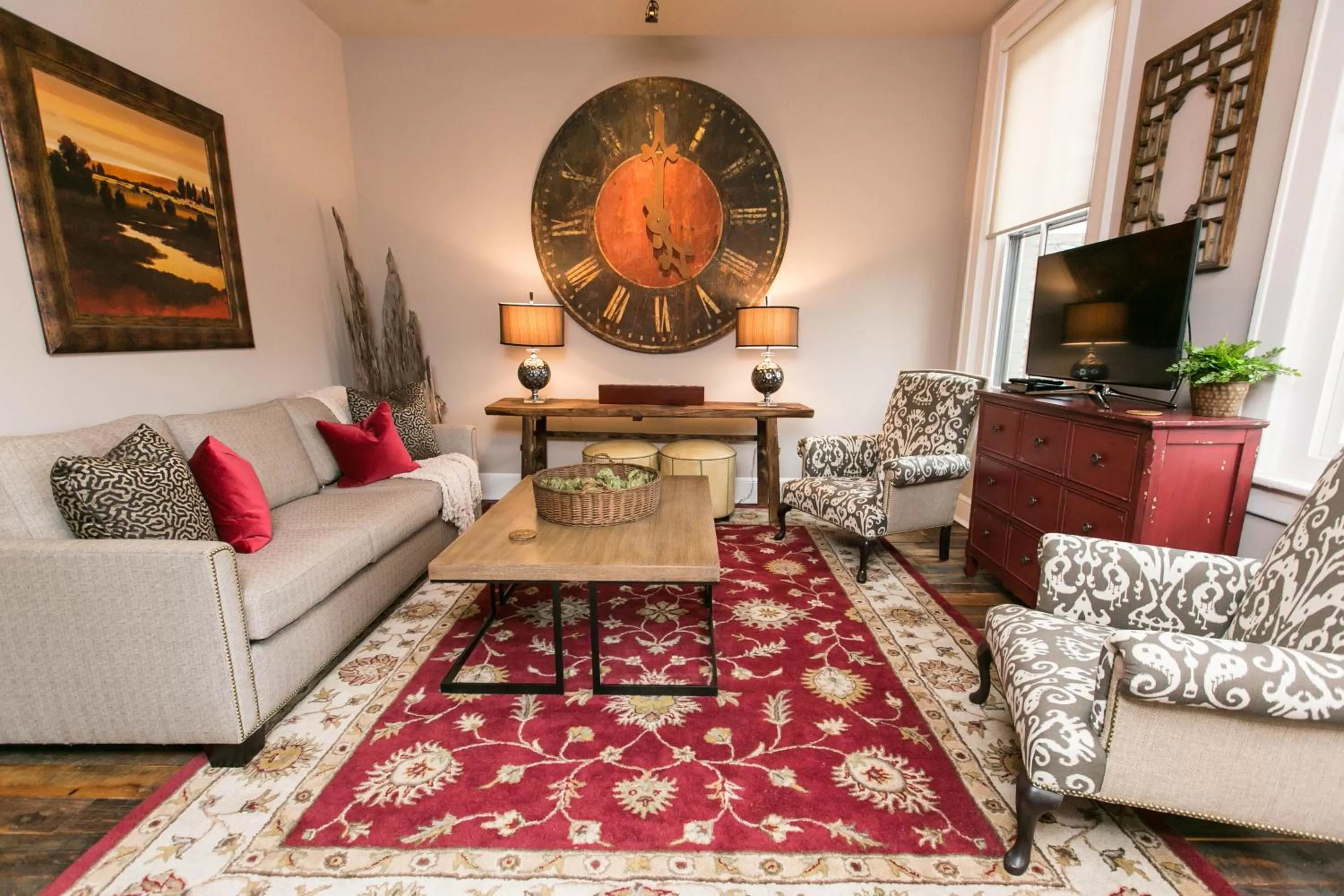 Living room in The Windsor - Asheville