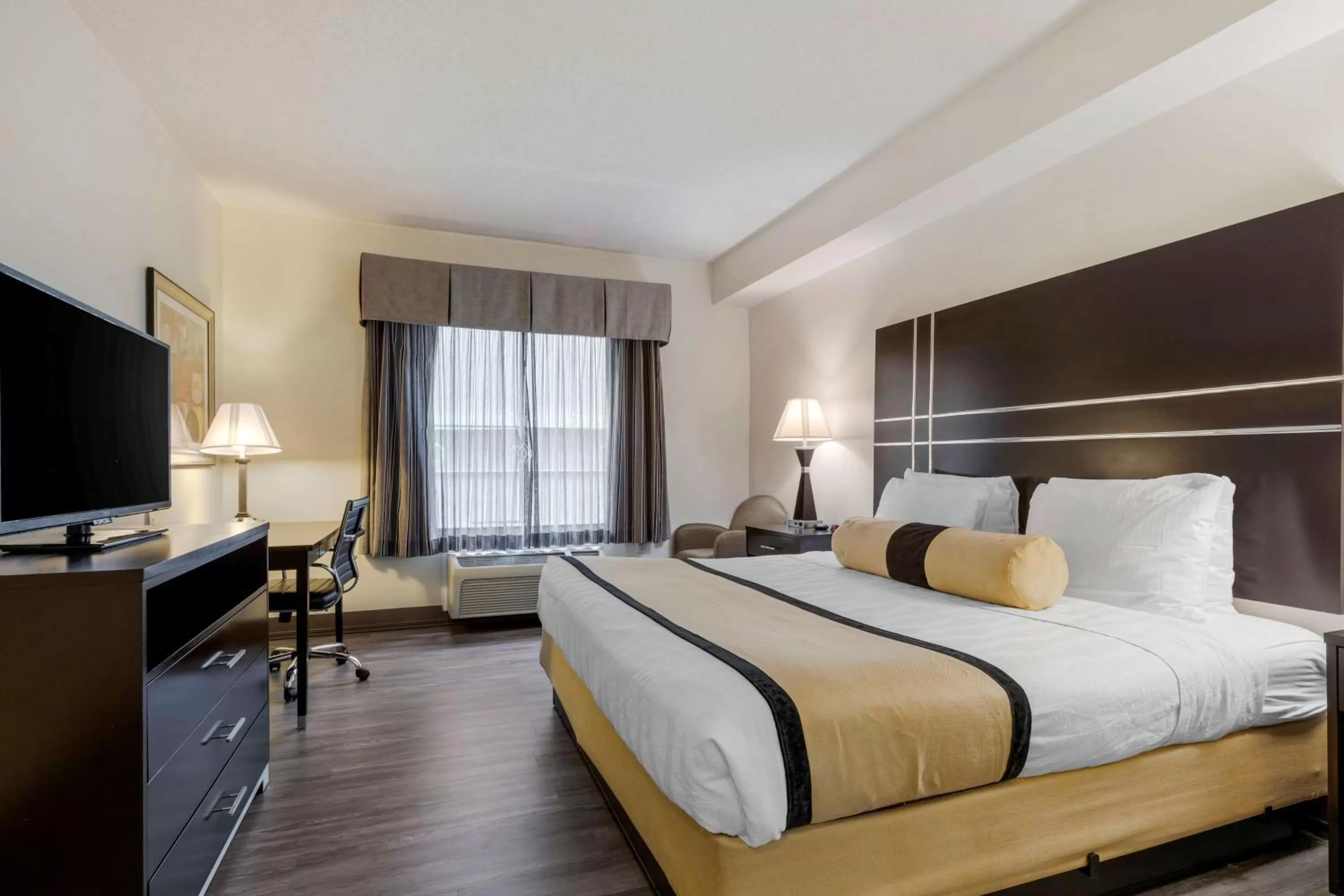 King Room with Roll-In Shower - Disability Access in Best Western PLUS Rockwall Inn & Suites