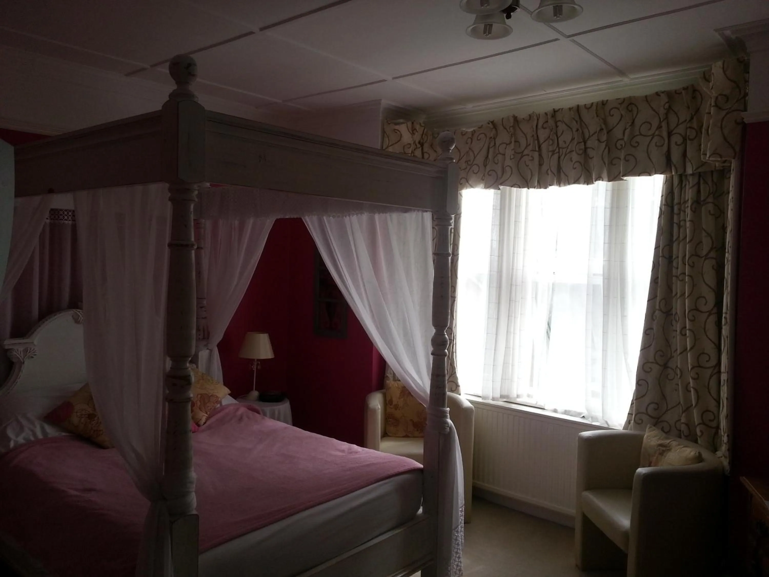 Double Room with Four Poster Bed in Tower House 1066