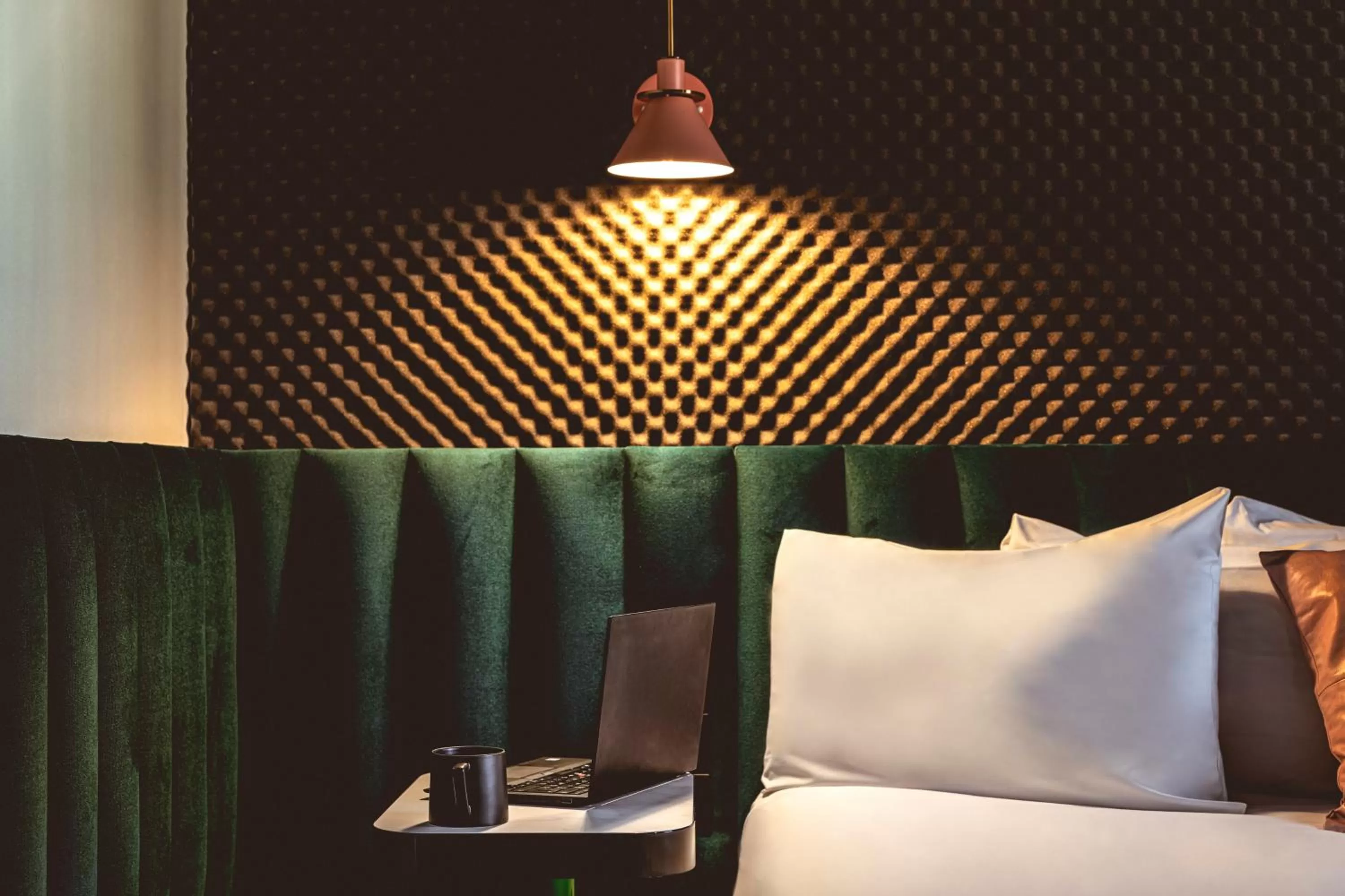 Photo of the whole room, Bed in The ReMIX Hotel