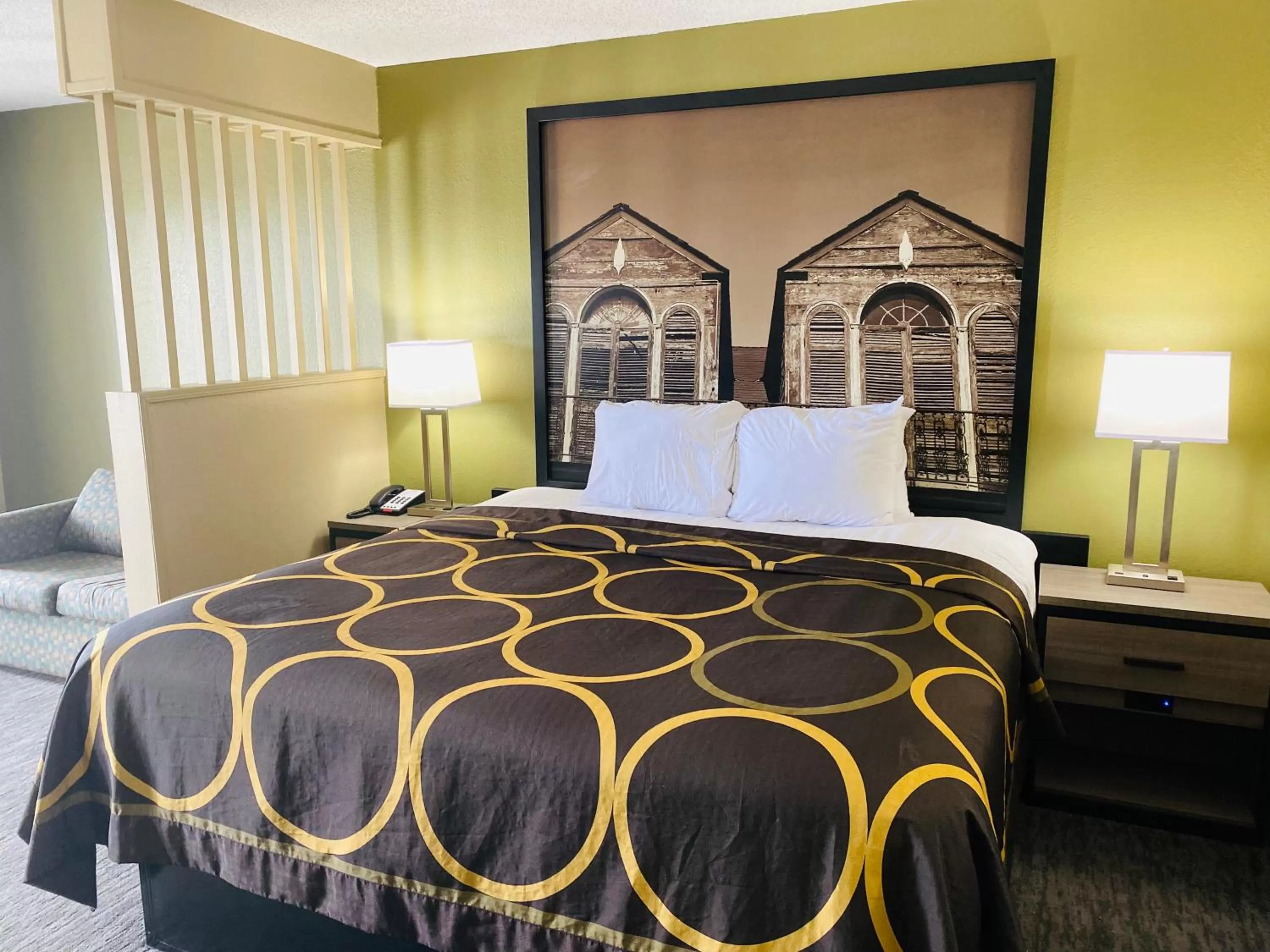 King Room - Smoking  in Super 8 by Wyndham New Iberia