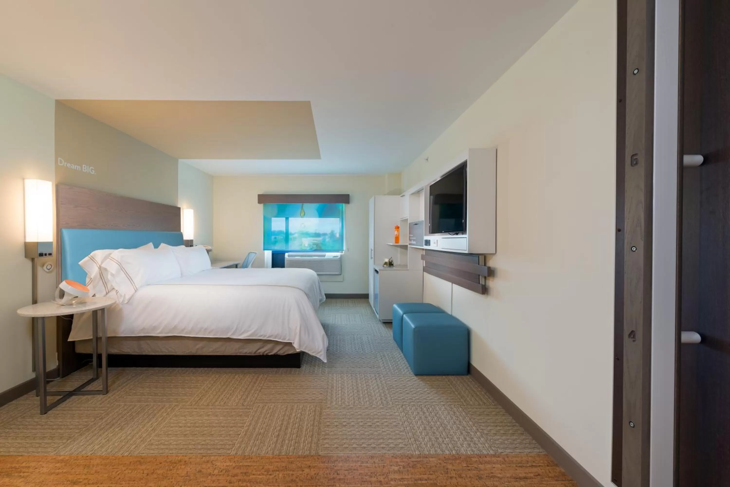 King Suite with Roll-In Shower - Mobility Accessible  in EVEN Hotel Rockville - Washington, DC Area by IHG