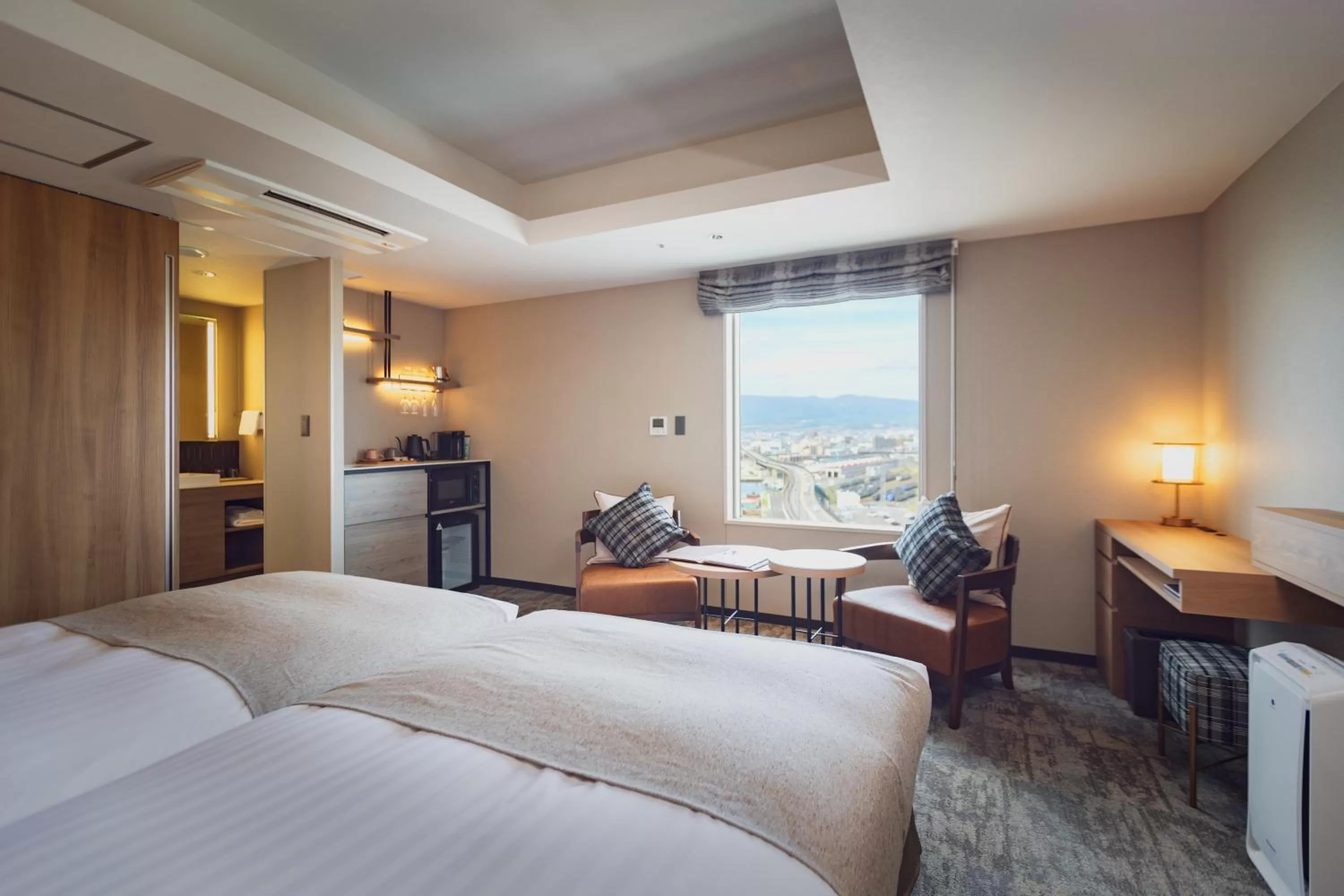 Luxury Twin Room (1 Adult) - Non-Smoking in Tokyu Stay Hakodate Asaichi Akarinoyu