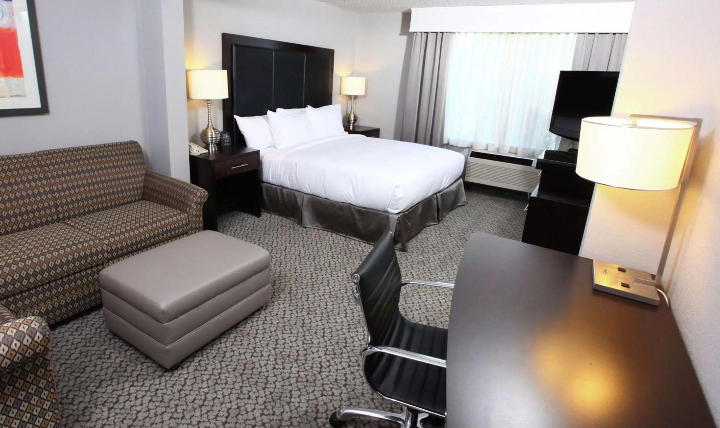 King Room with Sofa Bed in Hilton Garden Inn Des Moines Airport