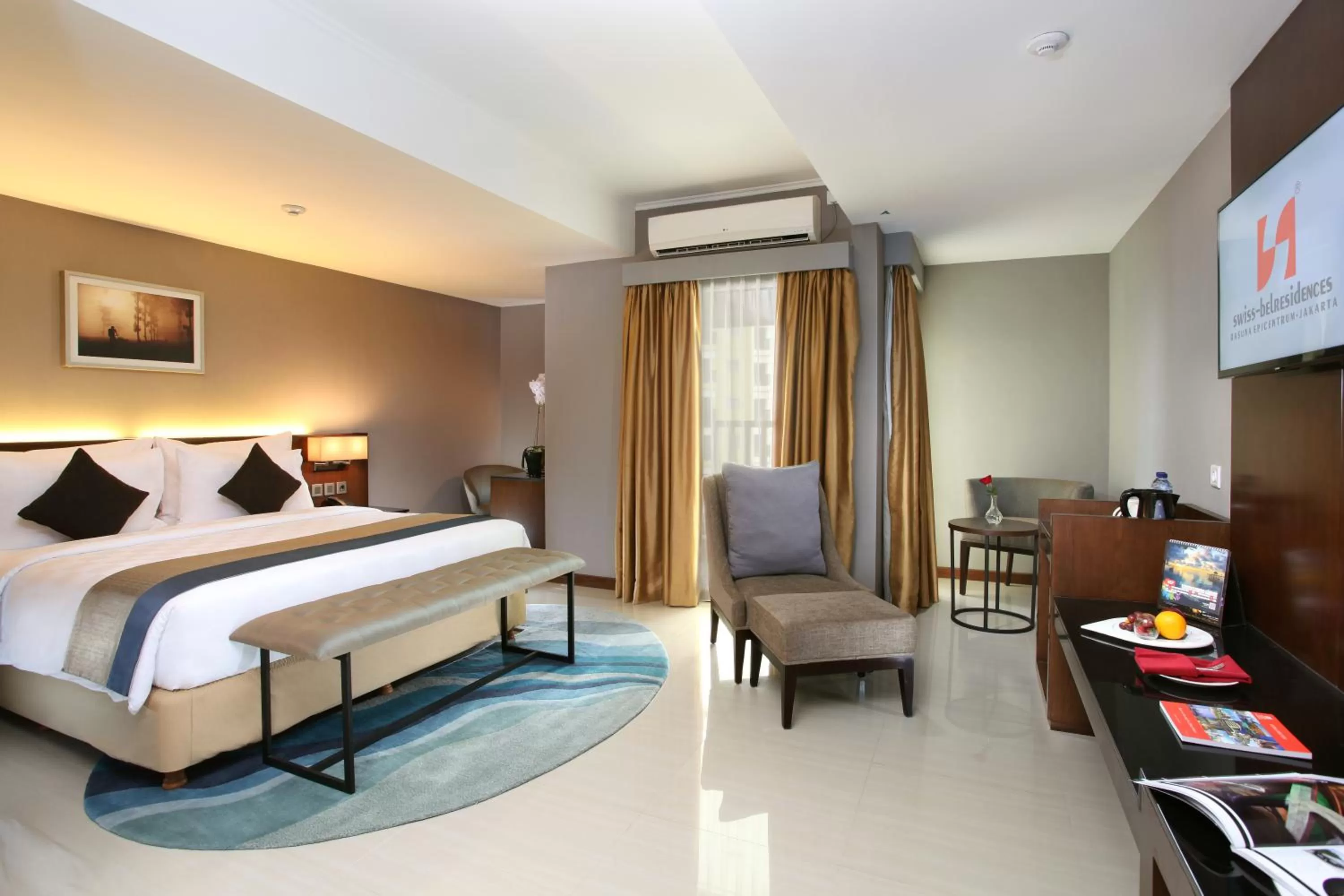 Grand Deluxe Double Room in Swiss-Belresidences Rasuna Epicentrum
