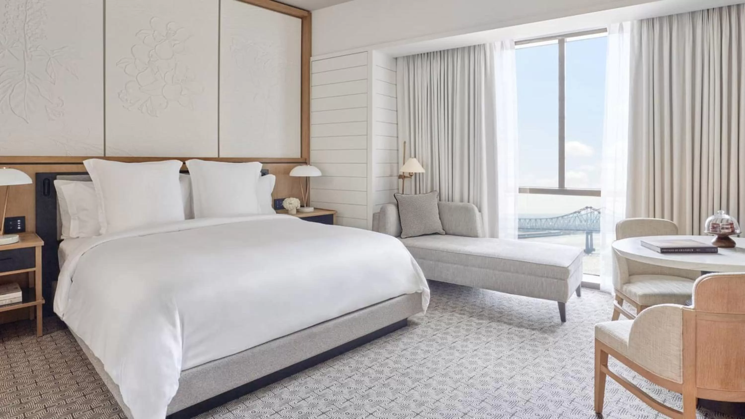 Accessible Hearing Deluxe River Room Two Double in Four Seasons New Orleans