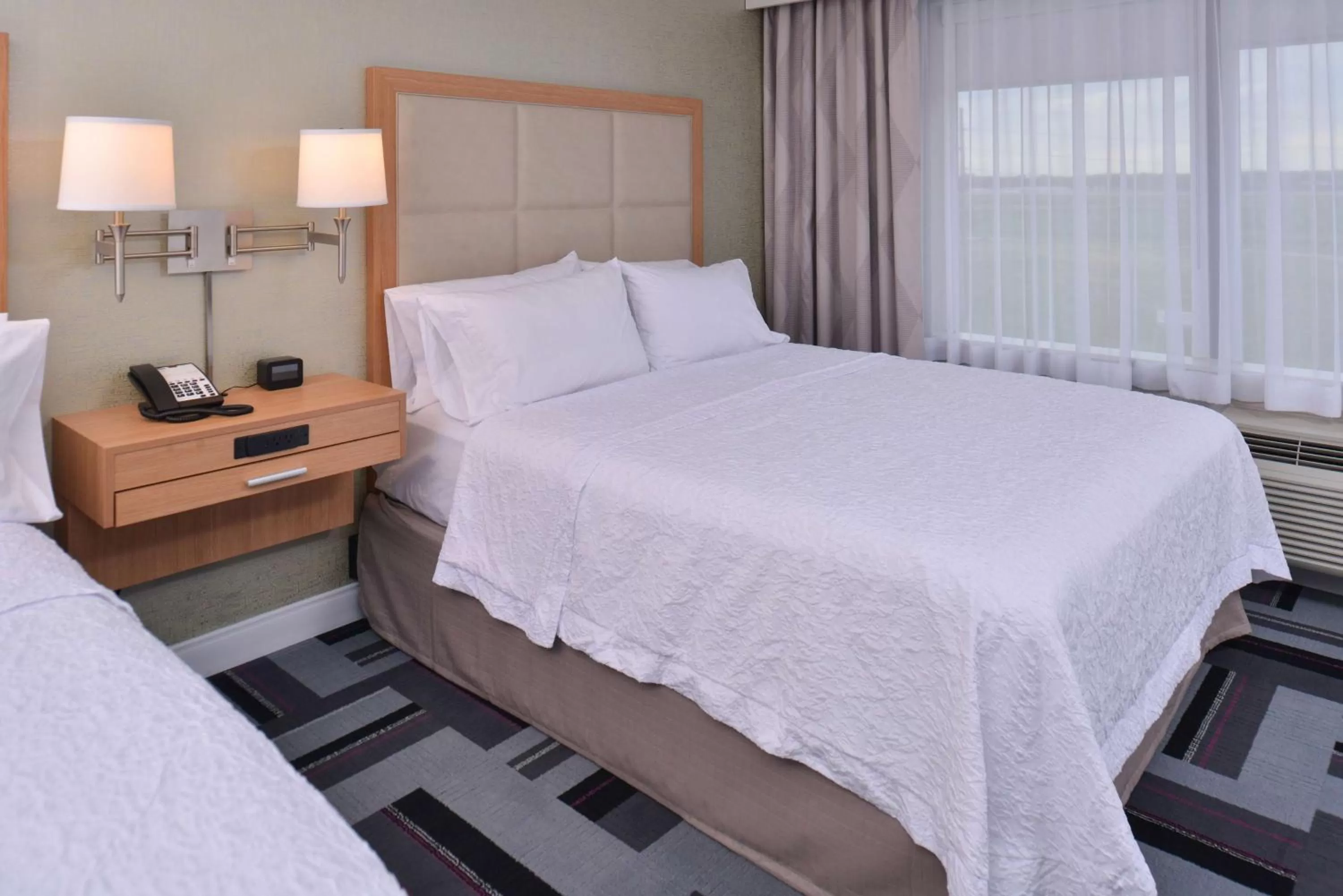 Queen Room with Two Queen Beds - Hearing Access/Non-Smoking in Hampton Inn and Suites Ames, IA