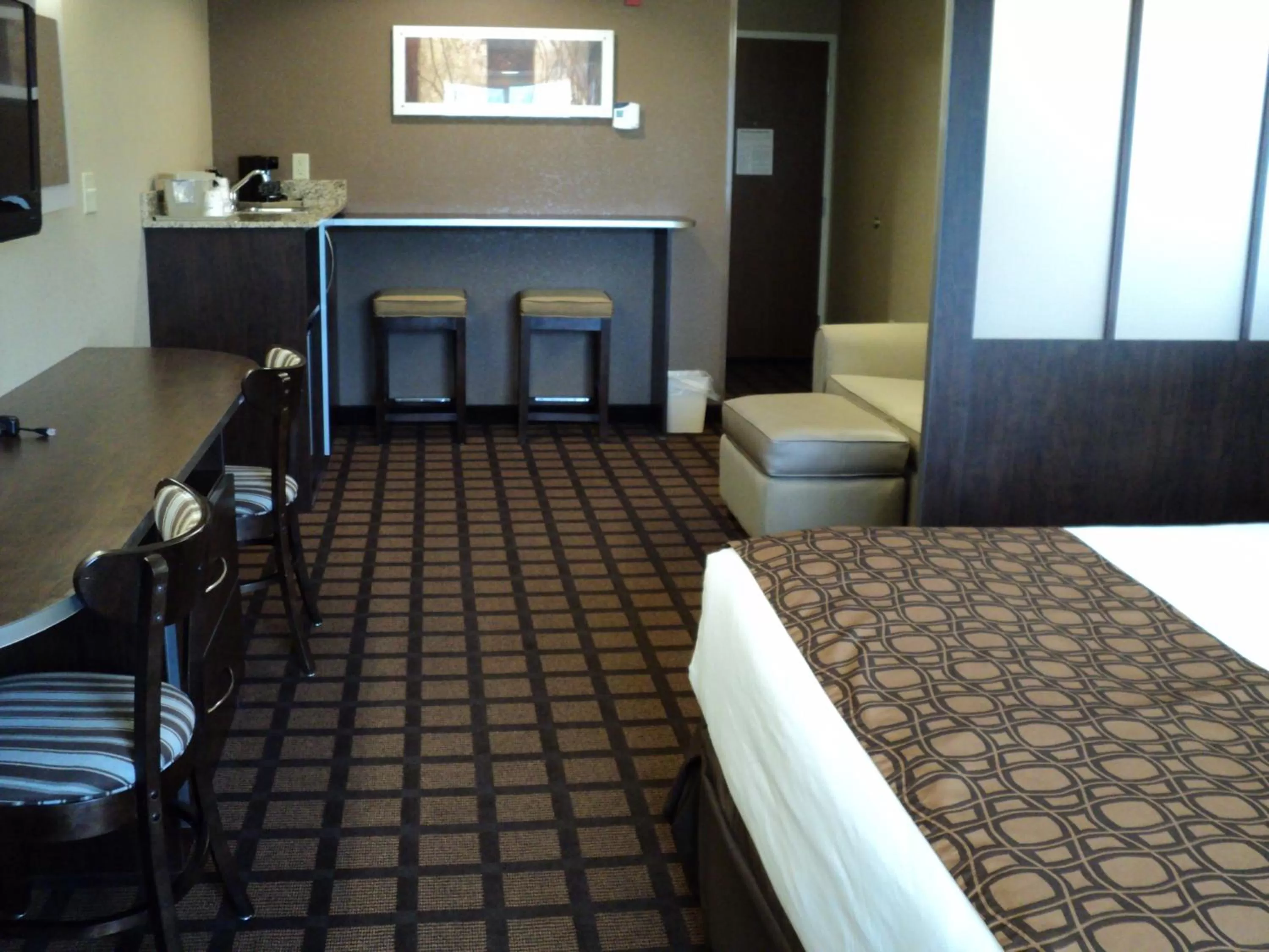 Queen Studio Suite - Mobility Access/Non-Smoking in Microtel Inn & Suites Mansfield PA