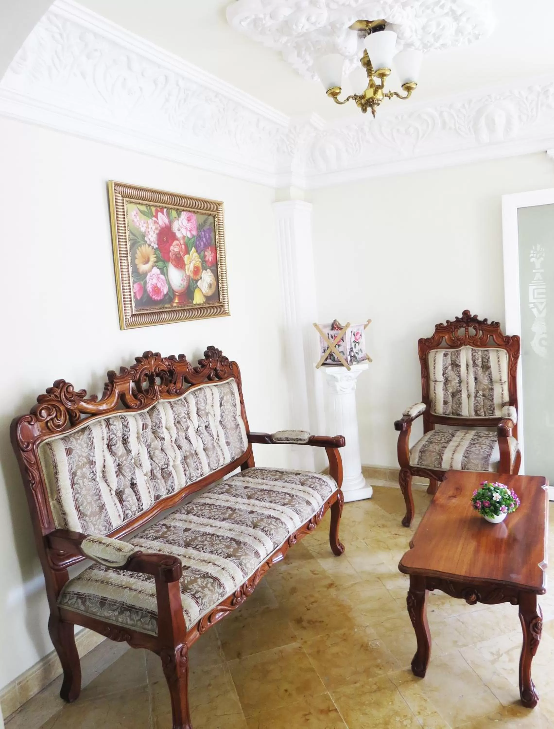 Living room in Hotel Royal Puebla