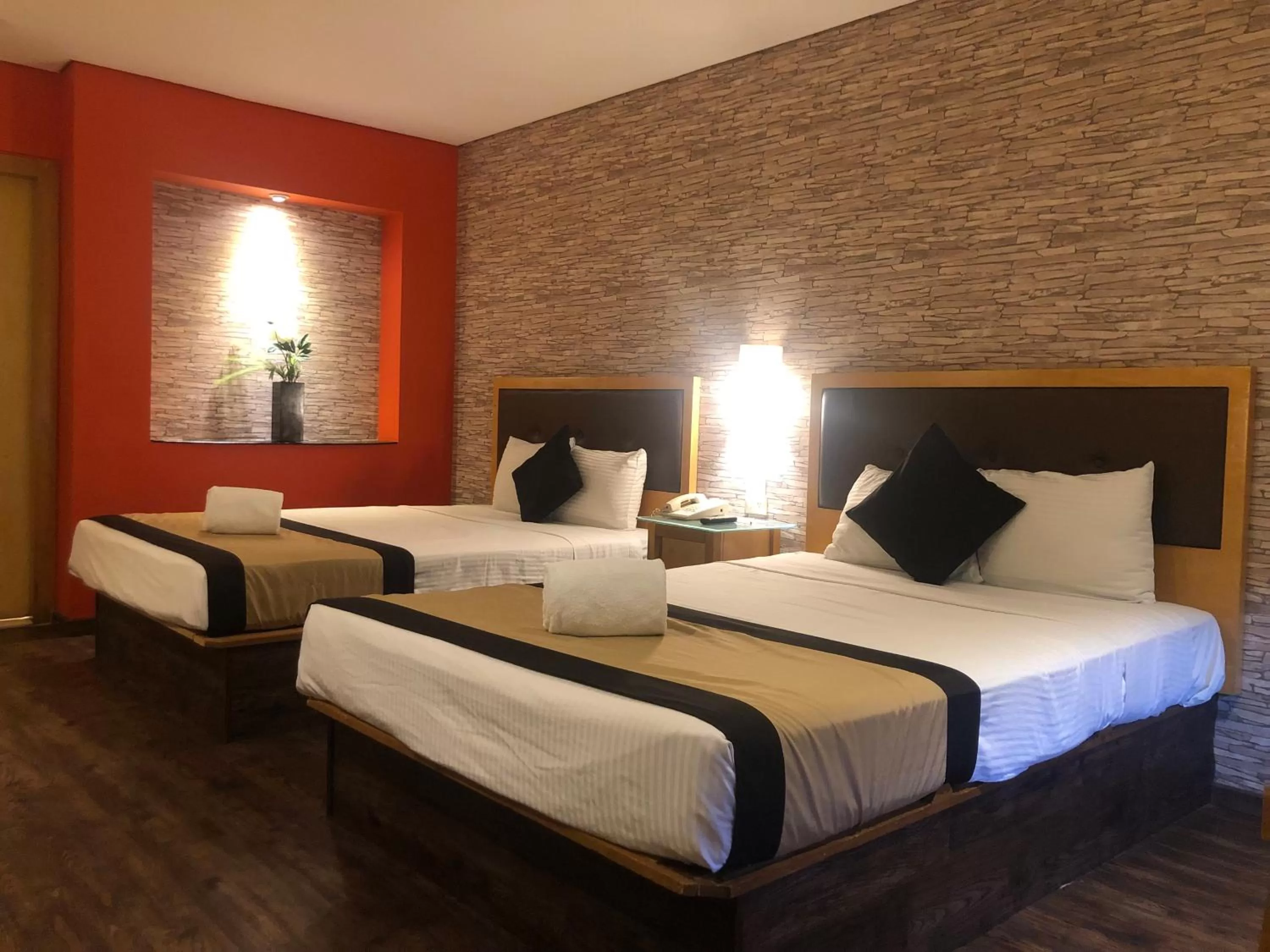 Double Room with Pool View in Hotel Colonial Hermosillo