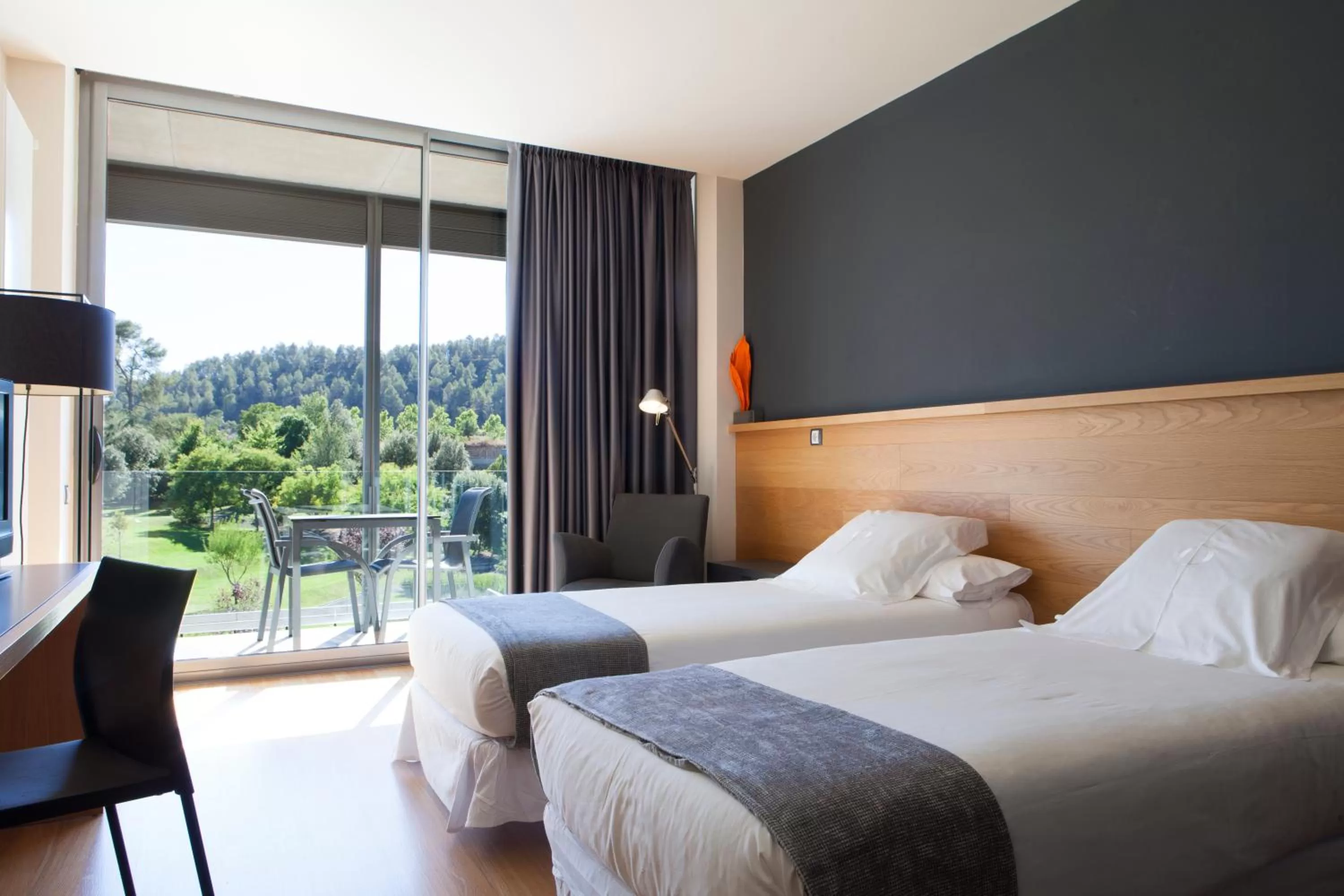 Double or Twin Room with Terrace in Hotel Món Sant Benet