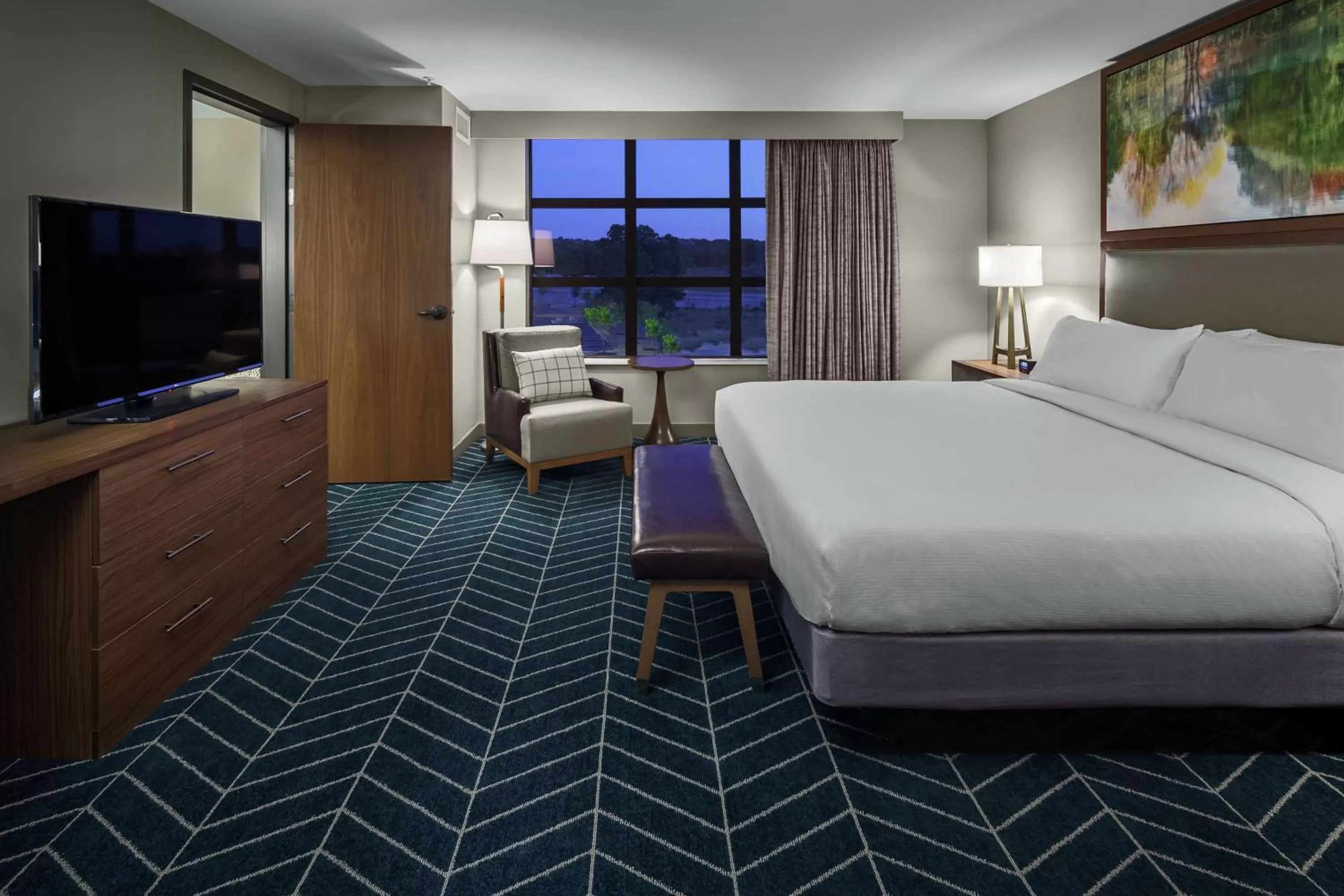 One-Bedroom King Suite in The Bevy Hotel Boerne, A Doubletree By Hilton