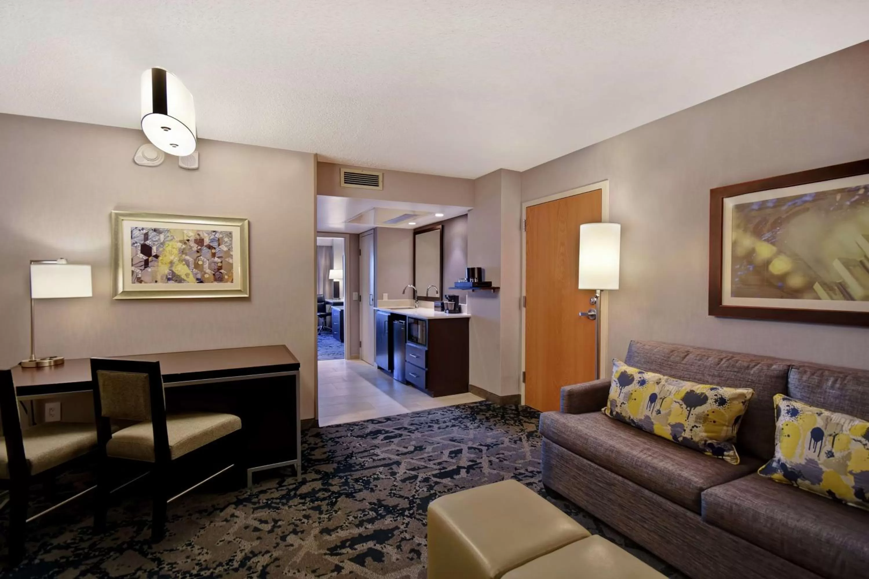 King Suite with Bath Tub - Disability Access/ Non-Smoking in Embassy Suites by Hilton Raleigh Durham Research Triangle