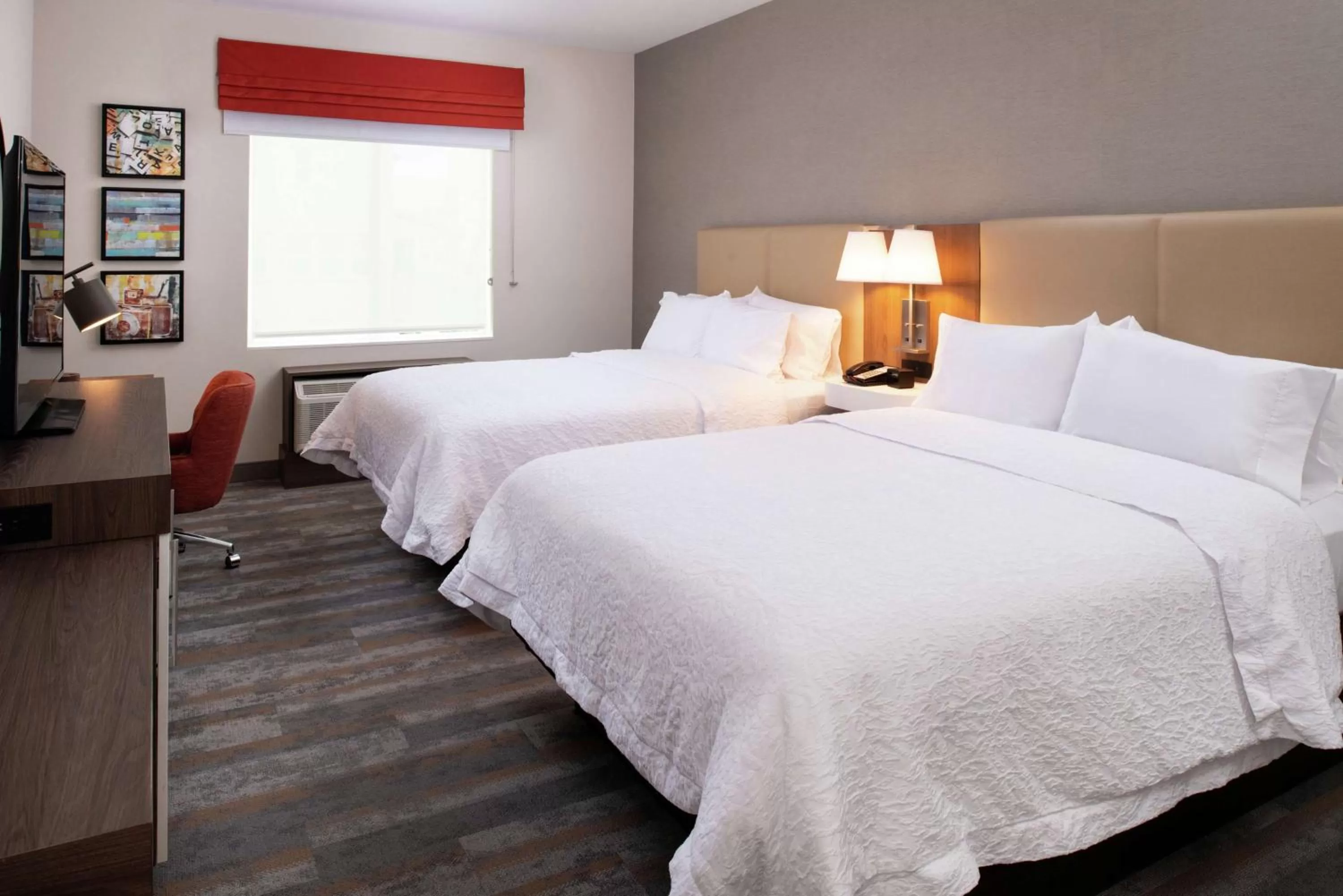 Queen Room with Two Queen Beds - Hearing Accessible in Hampton Inn & Suites Buena Park