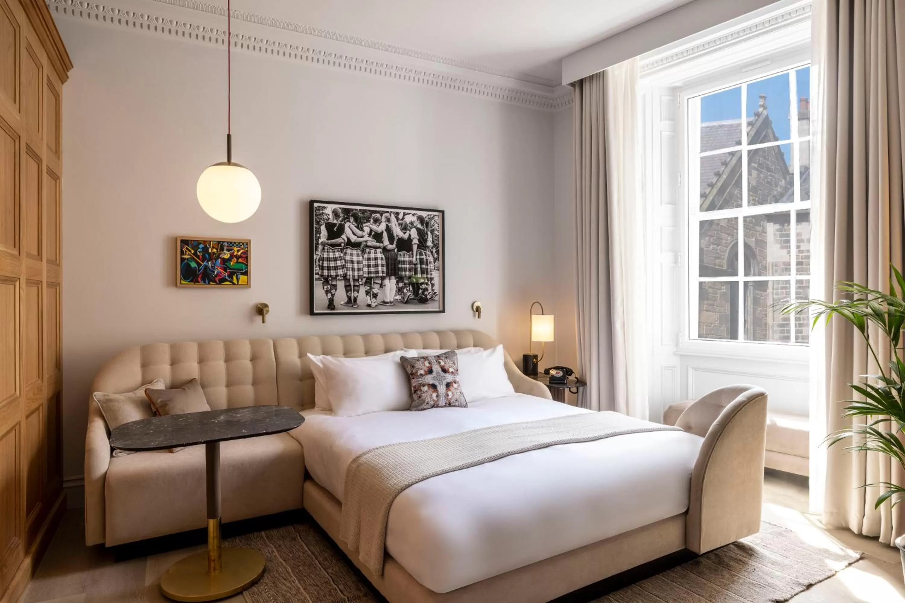 Grand Chamber King in Virgin Hotels Edinburgh