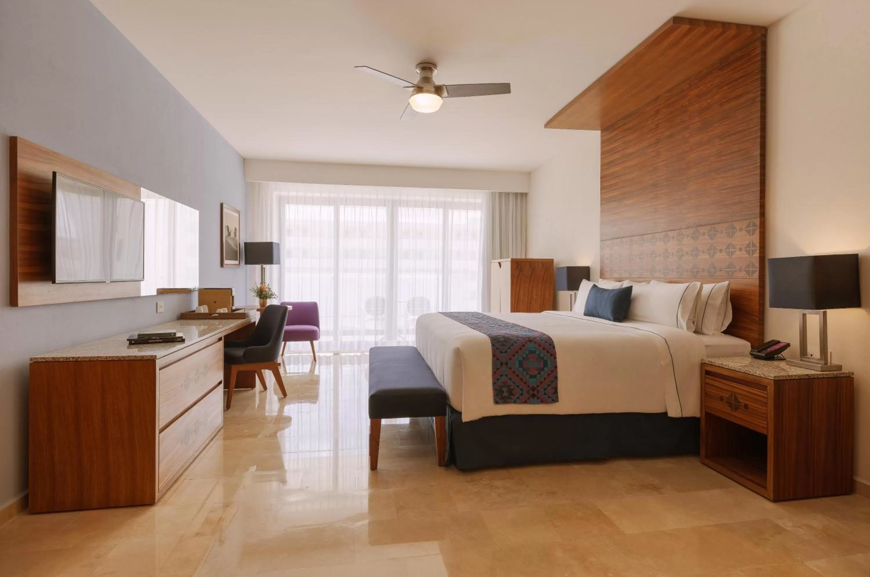 King Room with Sea View - single occupancy in Sensira Resort & Spa Riviera Maya All Inclusive
