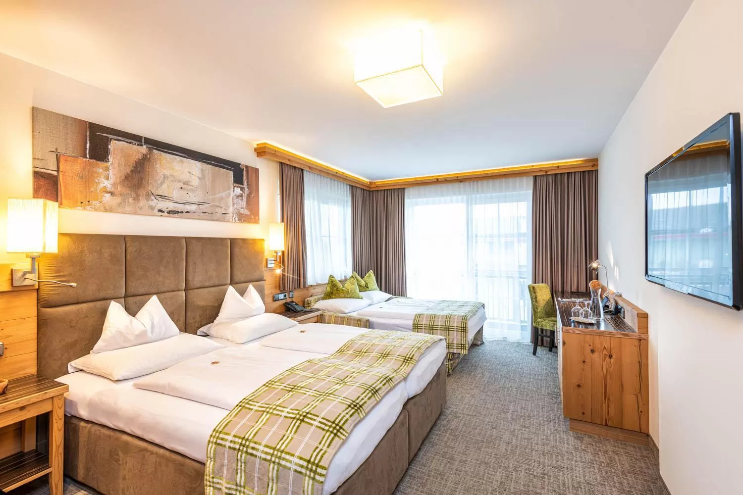 Quadruple Room in Hotel Garni Melanie