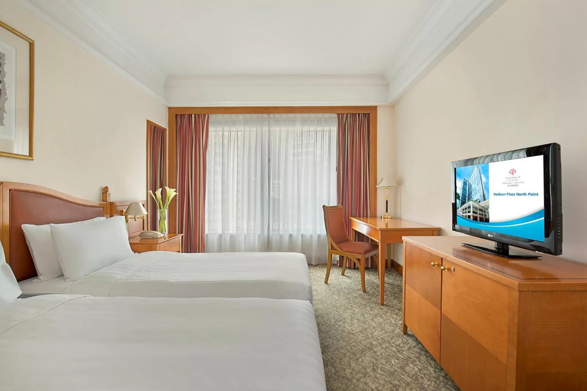 Superior Double or Twin Room with City View in Harbour Plaza North Point