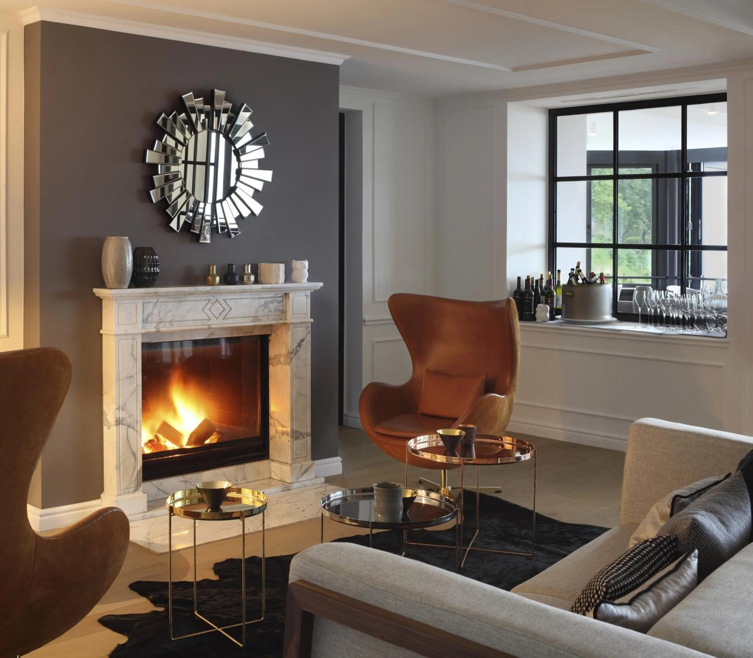 Lounge or bar in Das Tegernsee