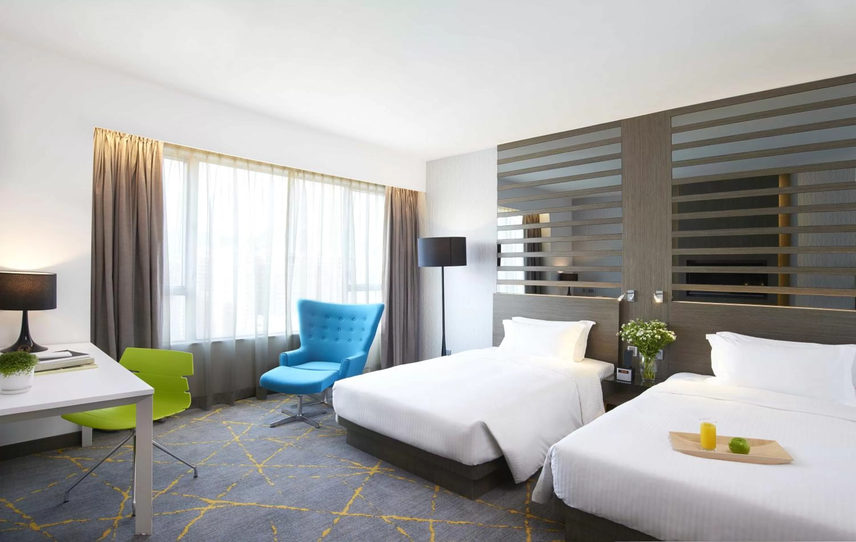 Premier Plus Double Double Room in The Cityview - Chinese YMCA of Hong Kong