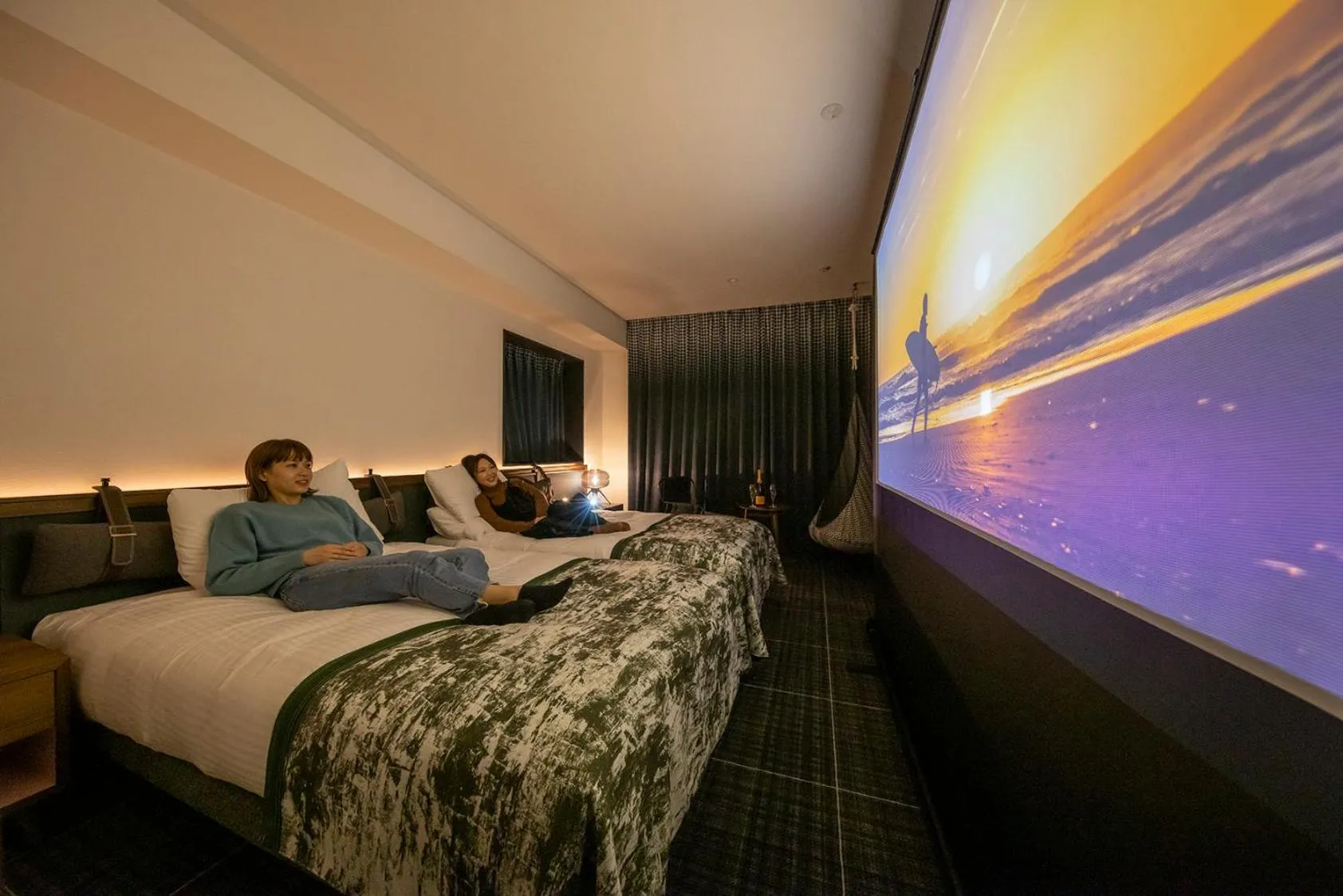 Theater Twin Room in The LIVELY TOKYO AZABUJUBAN