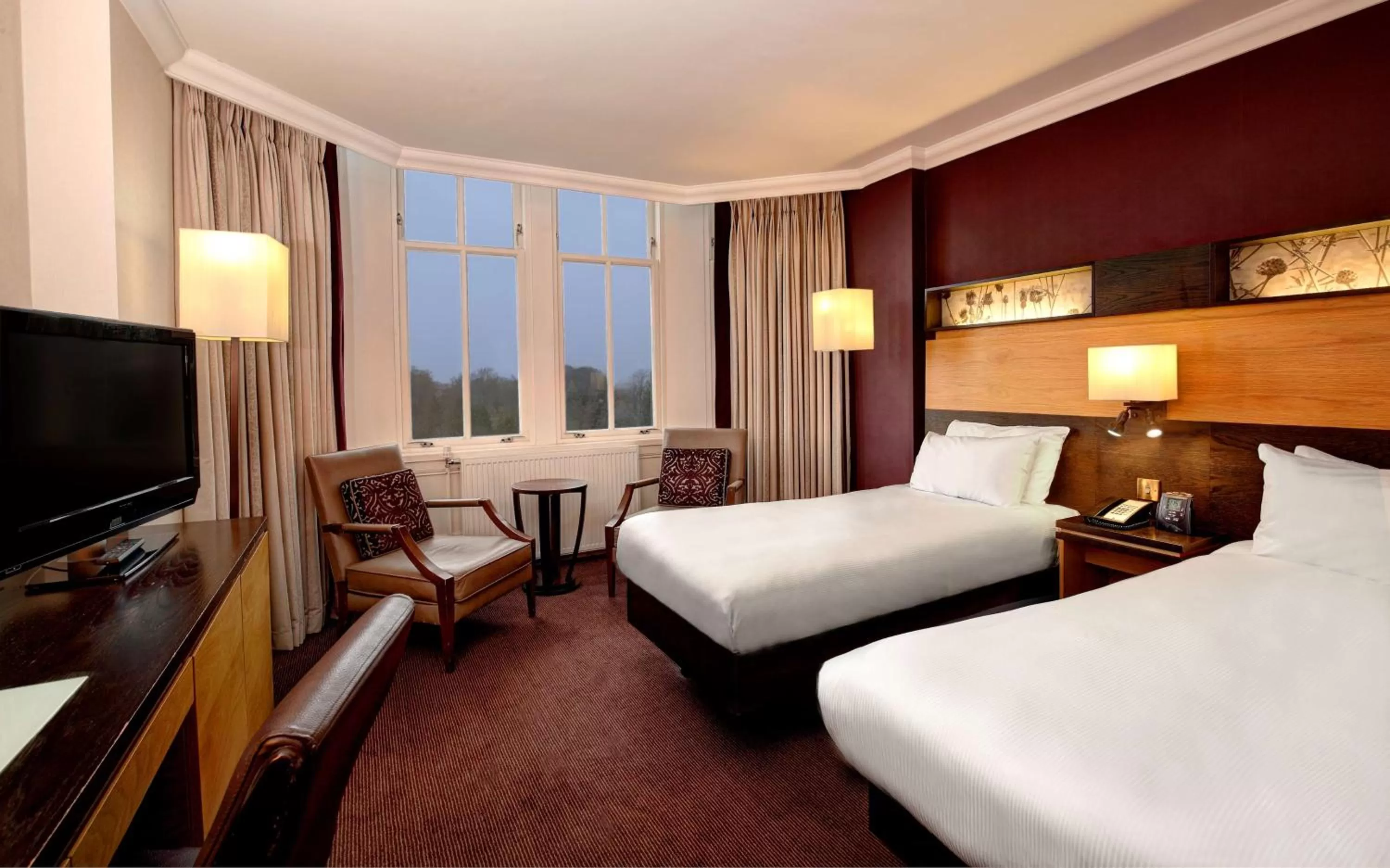 Family Connecting Rooms in DoubleTree by Hilton Dunblane Hydro Hotel