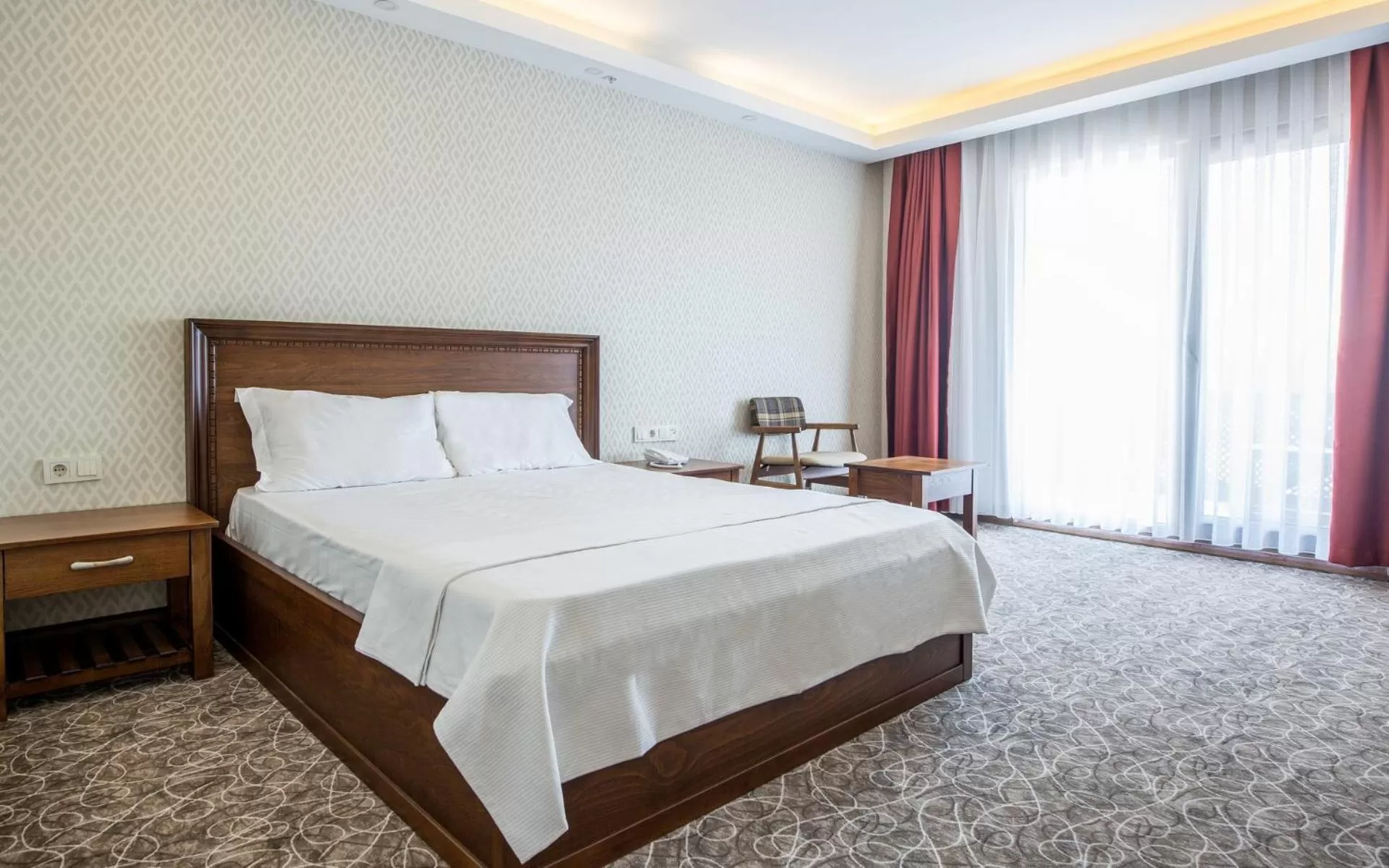 Deluxe Double Room with Balcony in Helen Troya Hotel Geyikli