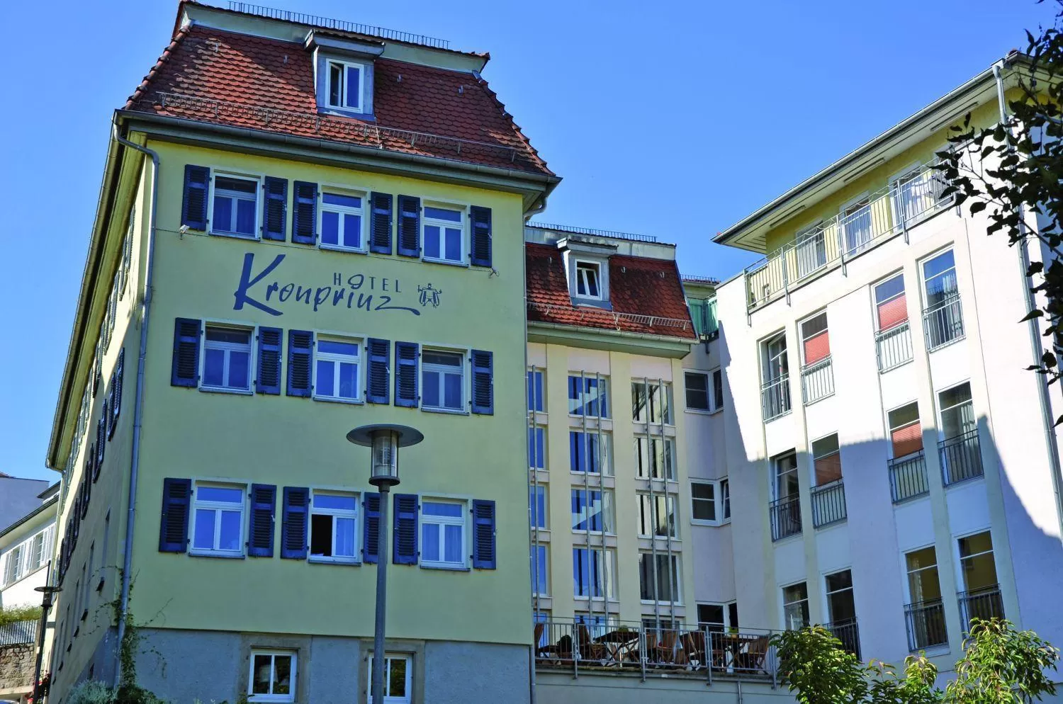 Facade/entrance in Hotel Kronprinz