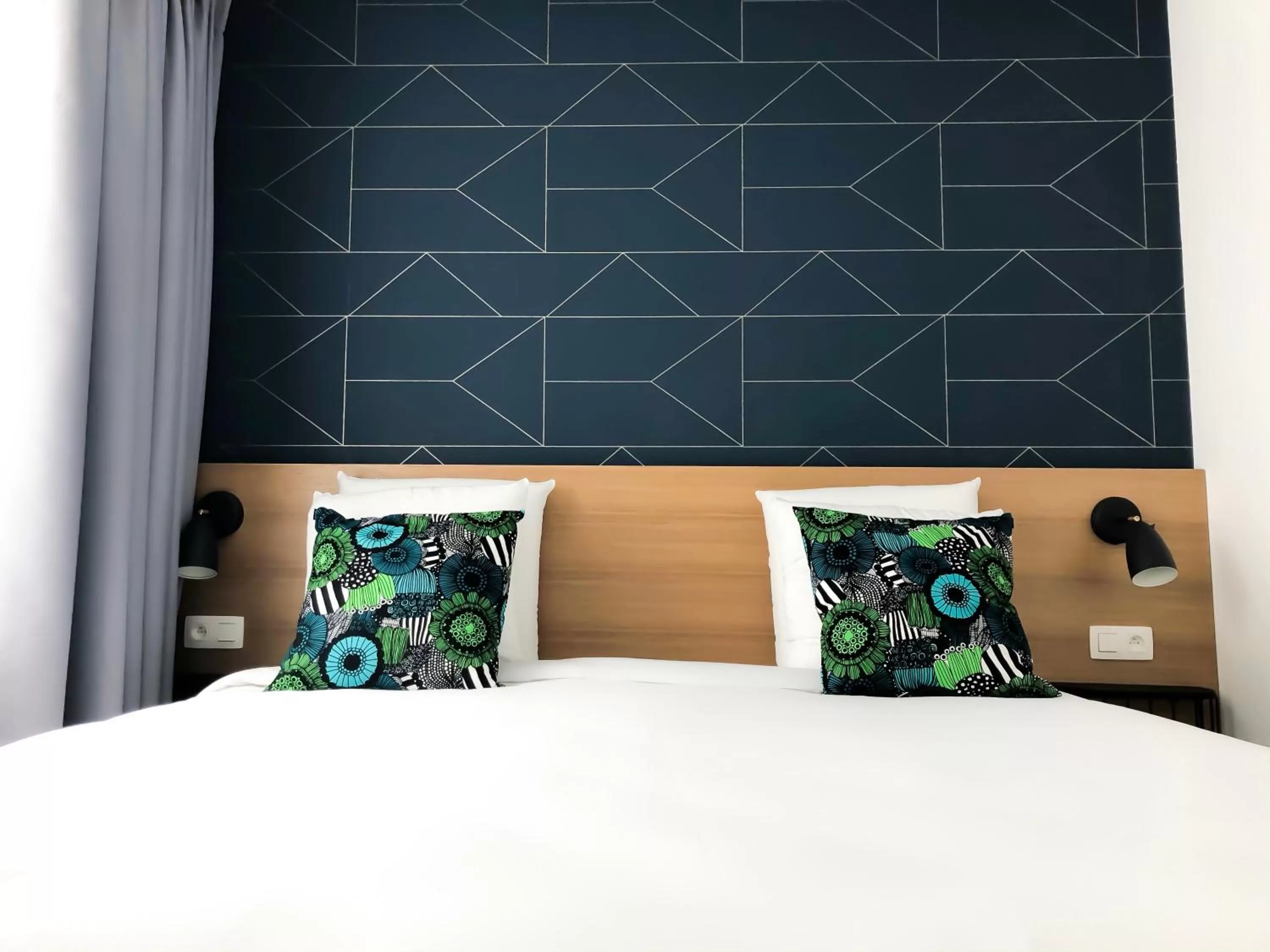Bed in Hygge Hotel