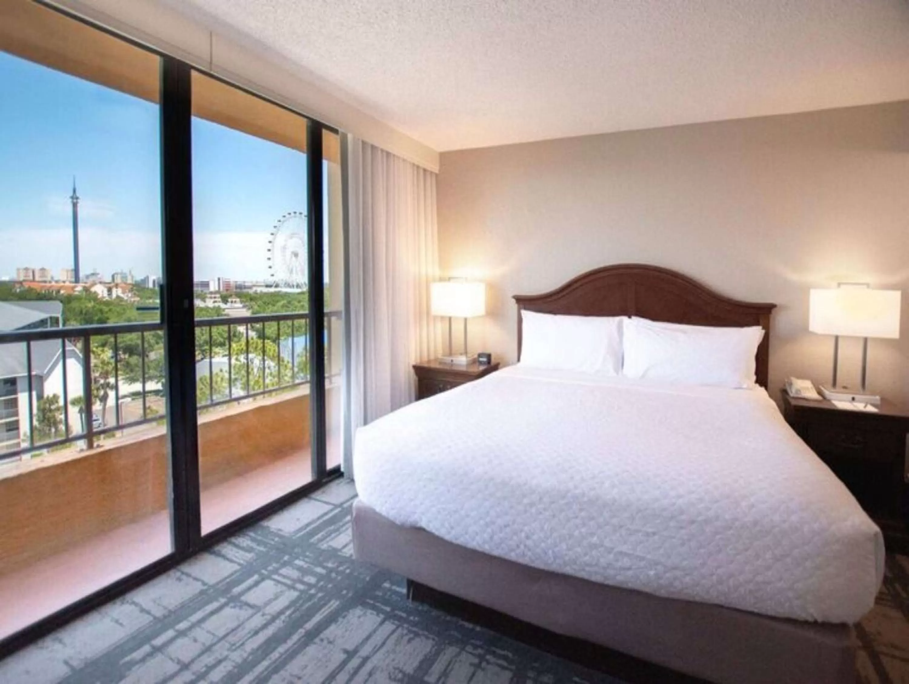 King Suite with Sofa Bed and Balcony in Embassy Suites by Hilton Orlando International Drive Convention Center