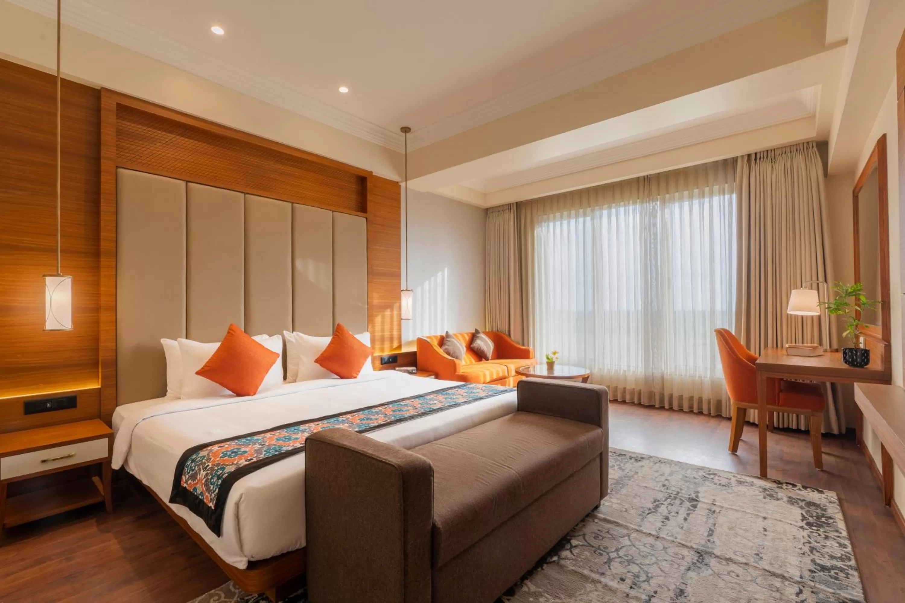 Suite - single occupancy - Complimentary Mocktails Welcome Drinks,Early Check-In & Late Check-Out up to 4 hours (on availability), 20% off on Food, Beverage, Laundry and Spa in The Fern Sattva Resort, Dwarka