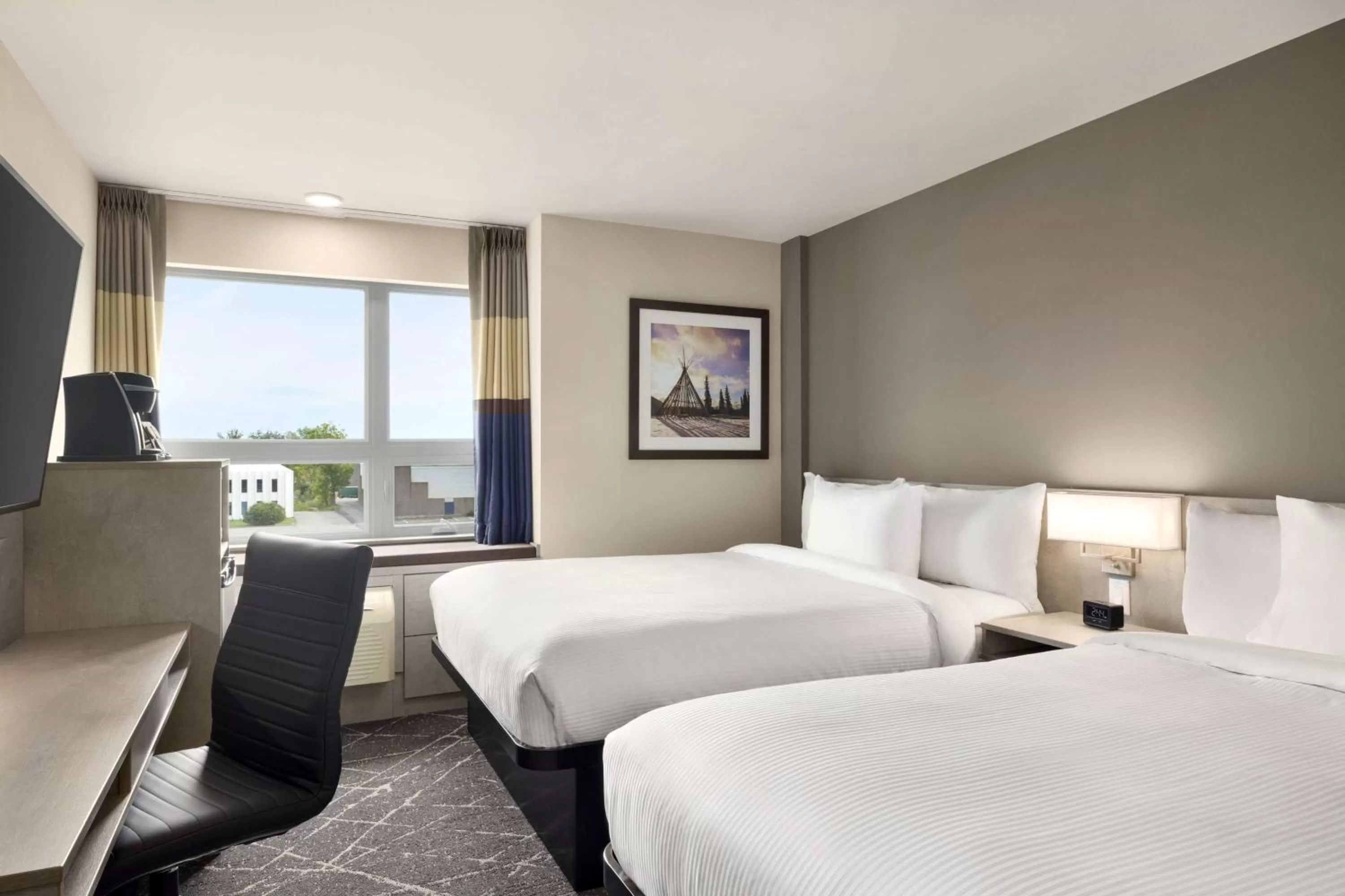 Queen Room with Two Queen Beds - Non-Smoking in Microtel Inn & Suites Dorval QC