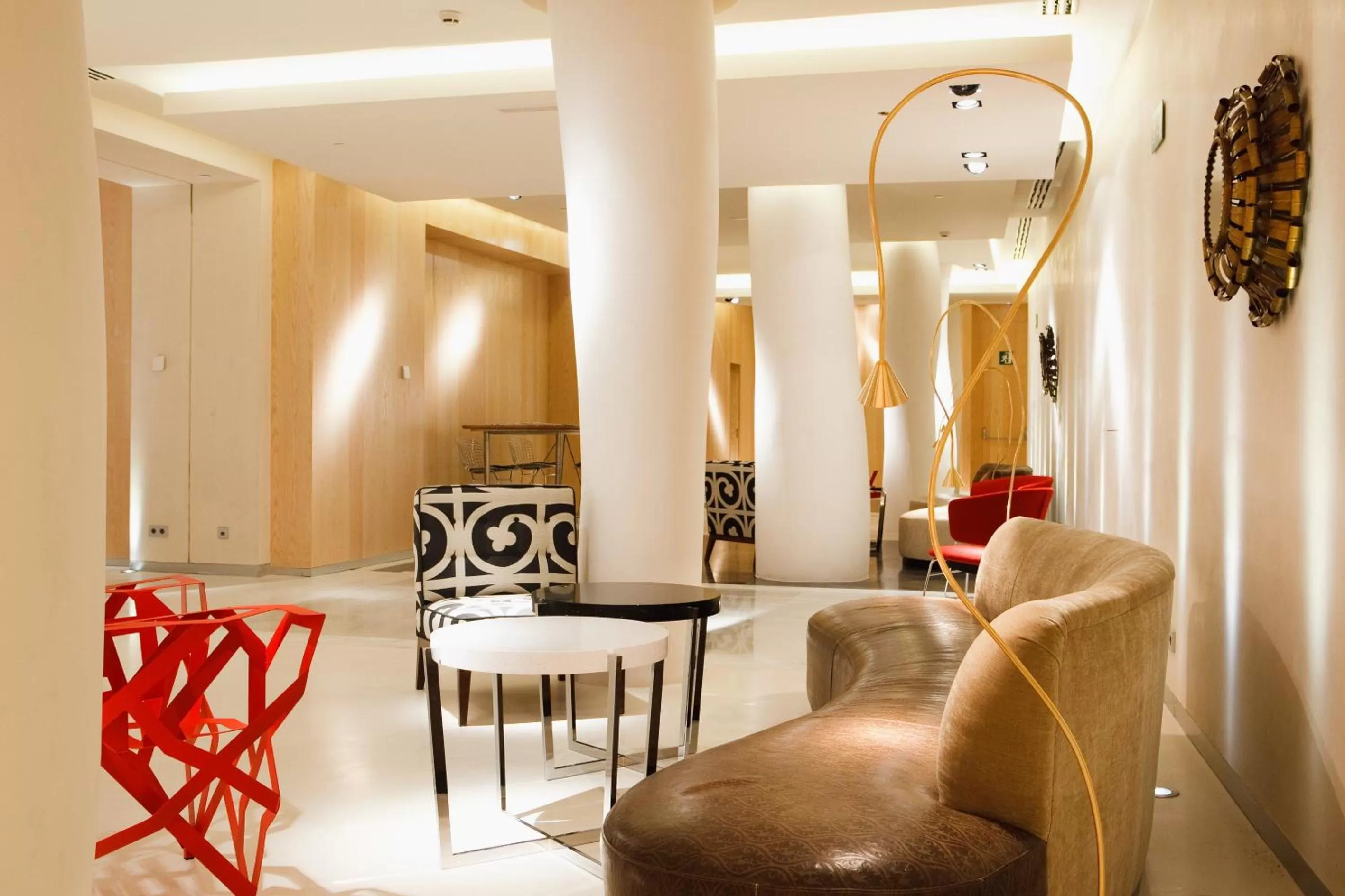 Seating area in Hotel Alfonso
